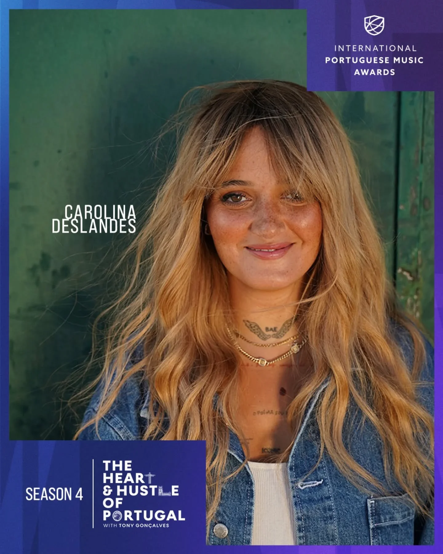 This week on The Heart &amp; Hustle of Portugal podcast, we sit down with Carolina Deslandes, last year&rsquo;s IPMA Pop nominee with her song &ldquo;Como &Eacute; Linda.&rdquo;

Raw. Honest. Inspiring. Don&rsquo;t miss this conversation. 
🎧 Tune in