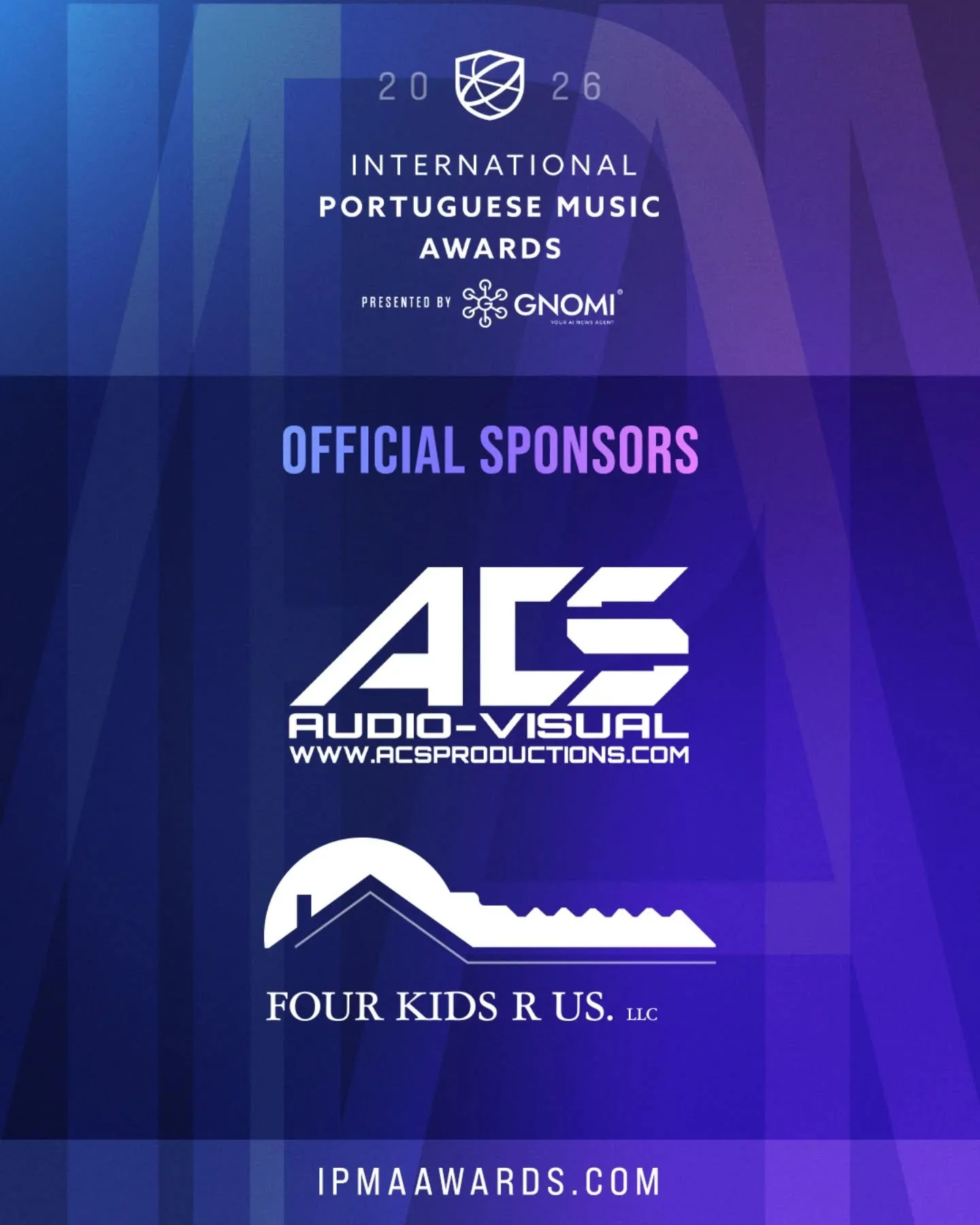 ACS Productions Sound and Lighting is an audio-visual supplier, retail, rentals, and leasing company based in Ontario, Canada.

Four Kids R Us manages rental properties in central and northern New Jersey.

Thank you for supporting the 2026 Internatio