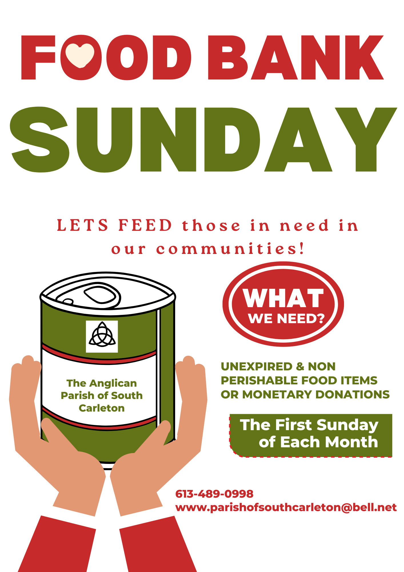 Food Bank Sunday