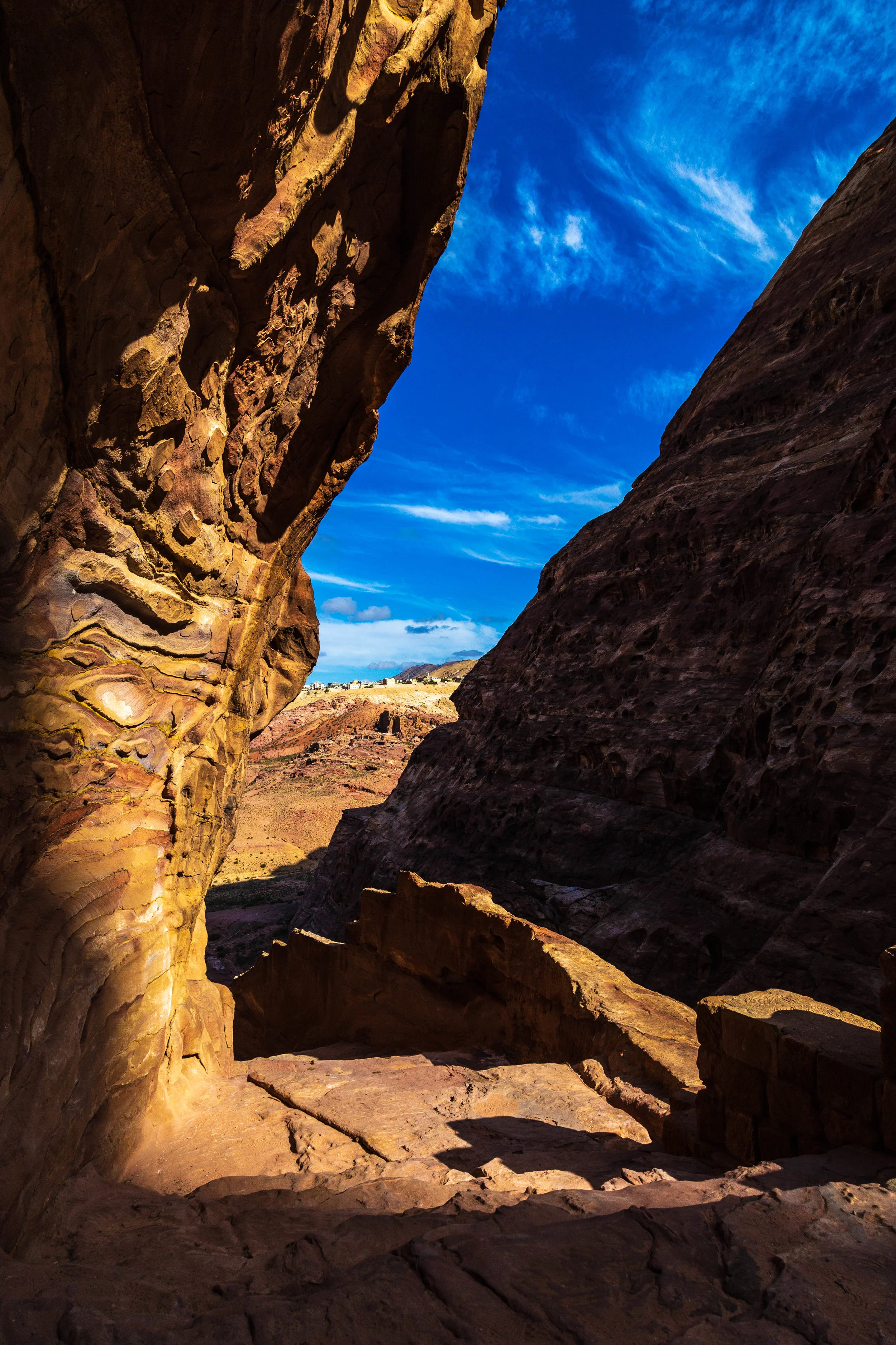 photos of petra, landscape photography, landscape photography for sale, travel photography for sale, photo of layers in stone, photos of mountains in the desert