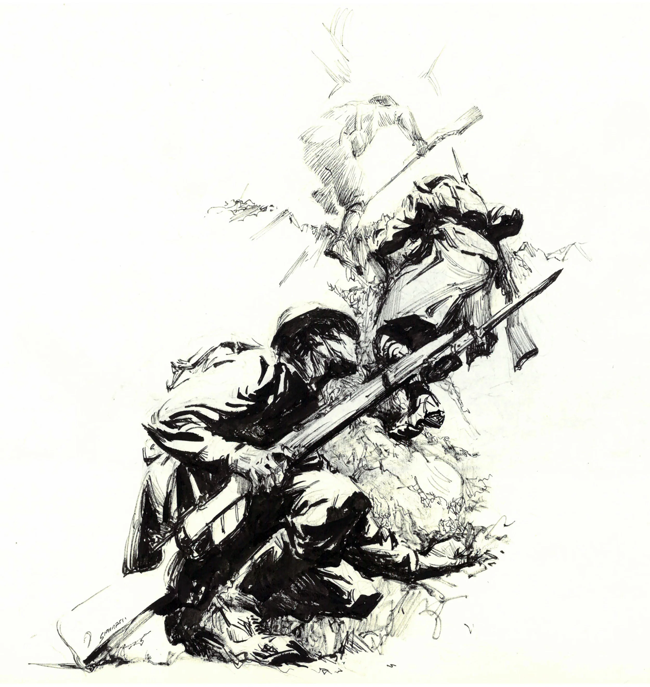 Over the Top $400 8.27 x 11.69 inches, ink on paper