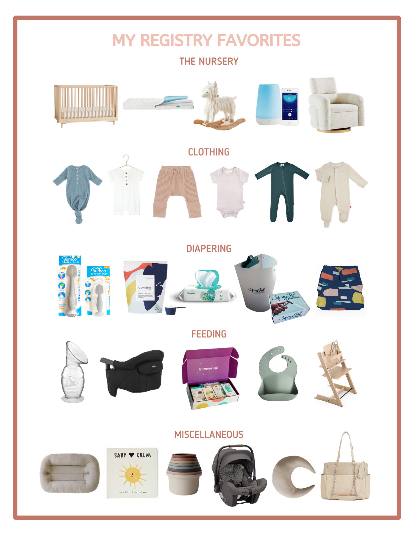 Baby Essentials and Favorites 
