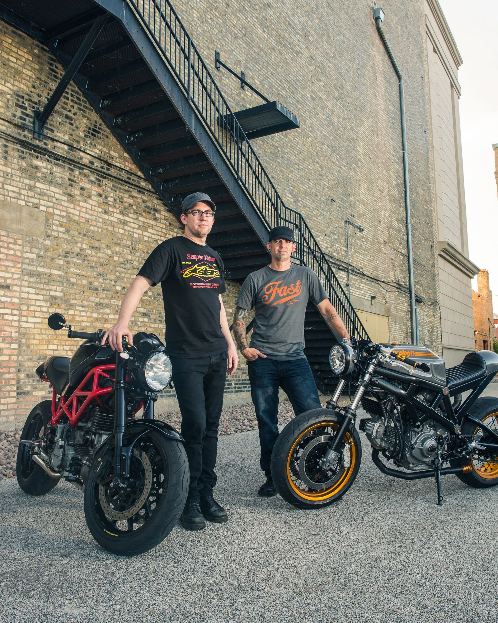 Sam Loeffler and Tony Prust for Sports Bike Inc Magazine