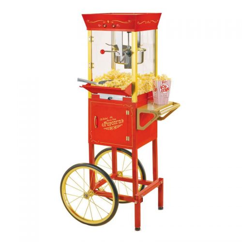 Popcorn Maker on Cart