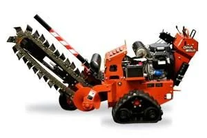 Ditch Witch Trencher RT24 on Tracks