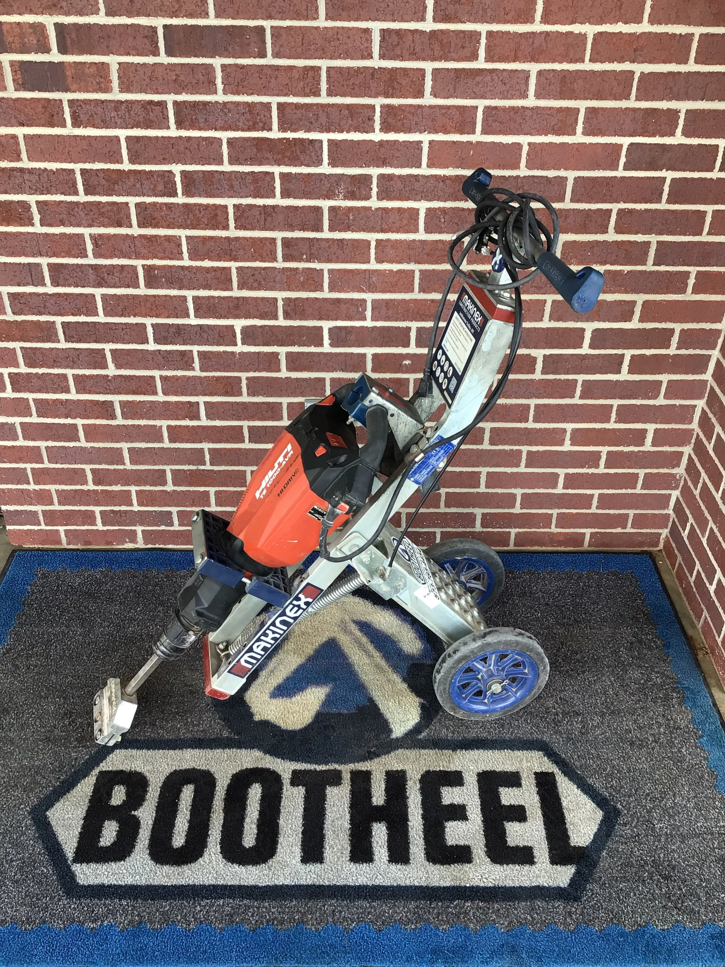 Hilti TE 1000-AVR Tile Buster on cart