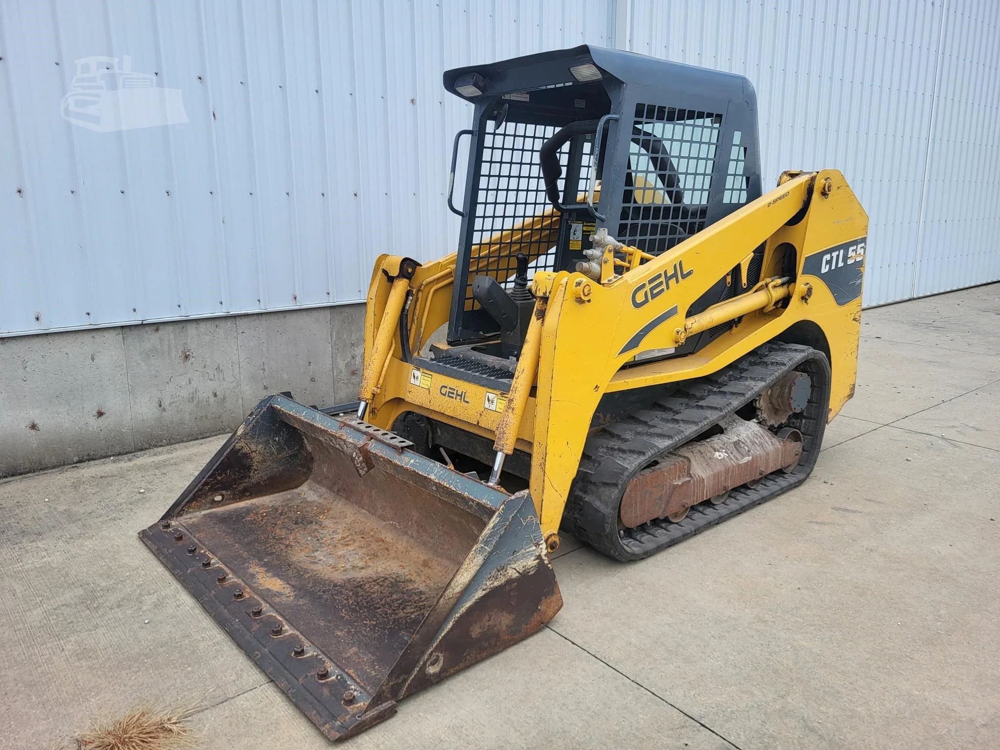 skid steer gehl ctl 55