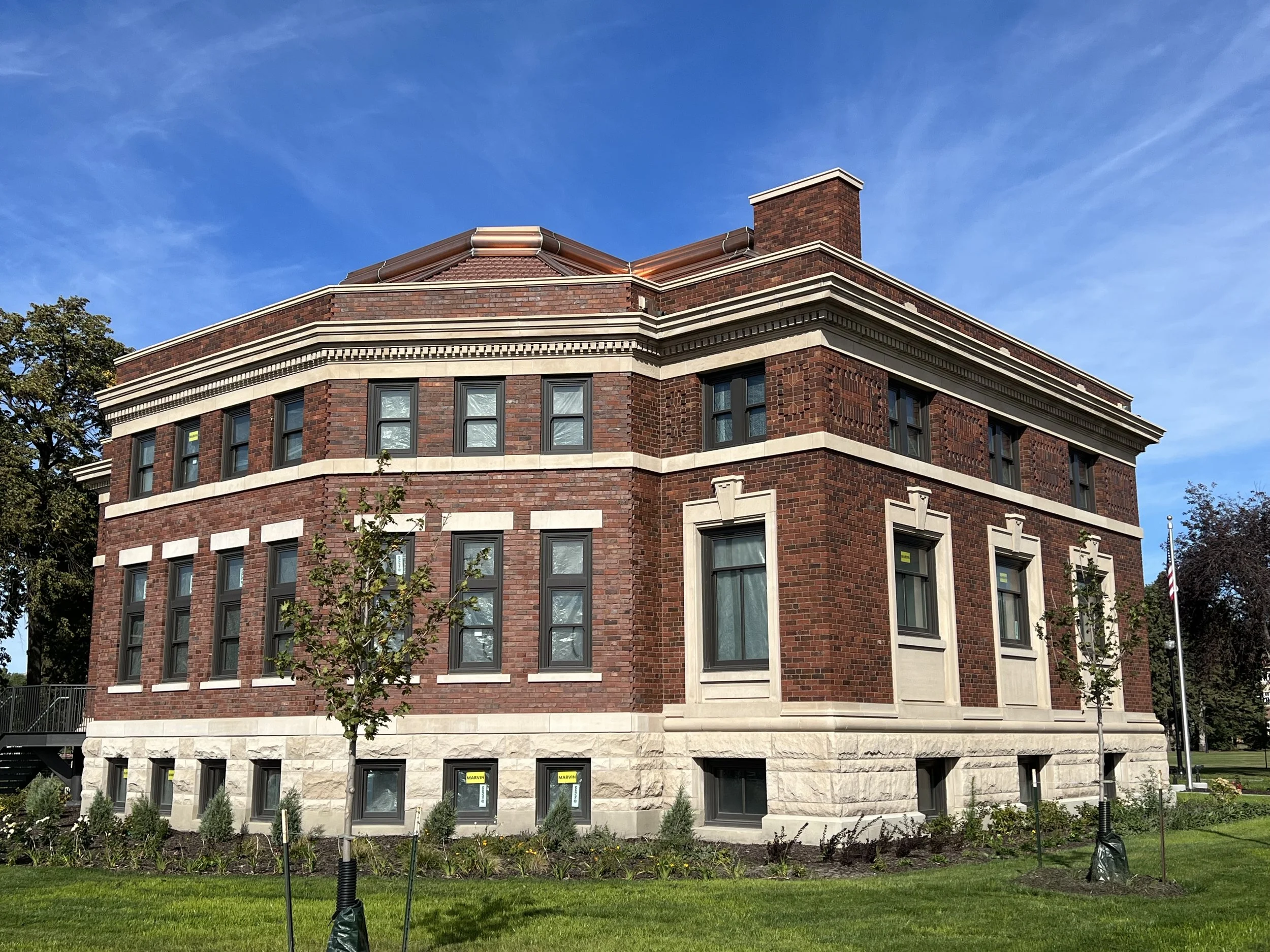 UND Carnegie Library Renovation — Michael J. Burns Architects, Ltd.
