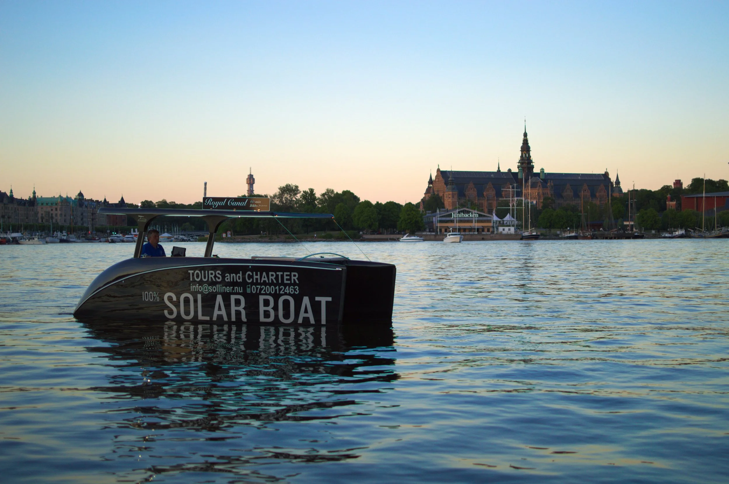 SOLAR BOATS STOCKHOLM Top rated boat tours, 100 eco!