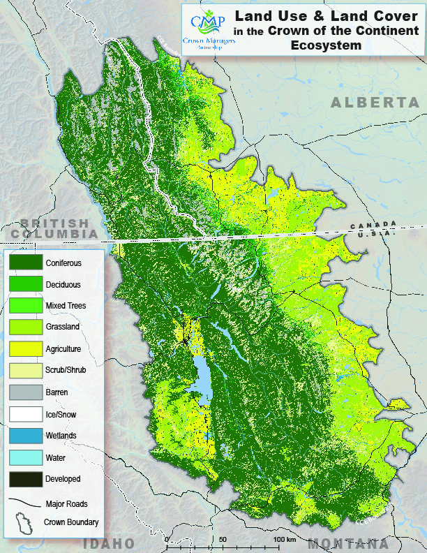 Land Use and Land Cover in the Crown