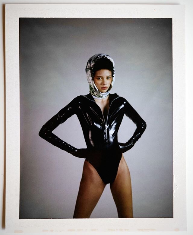 CIARA wearing our BACK 2 BASICS Collection, coming this fall
Polaroid by @zacstonephoto 
Makeup by @nina_carelli_ .
.
.
#latex #awbrand #latexfashion #awbrandlatex #vogue #collection #basics #black #basicscollection