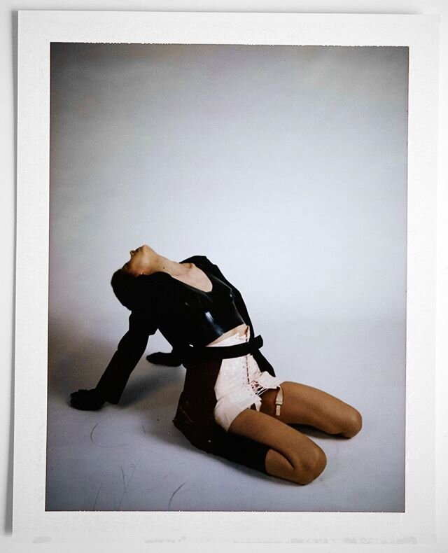 CIARA wearing the AGNES BLOUSE from the BACK 2 BASICS Collection, coming this fall
Polaroid by @zacstonephoto 
Makeup by @nina_carelli_ .
.
.
#latex #awbrand #latexfashion #awbrandlatex #vogue #collection #basics #black #basicscollection
