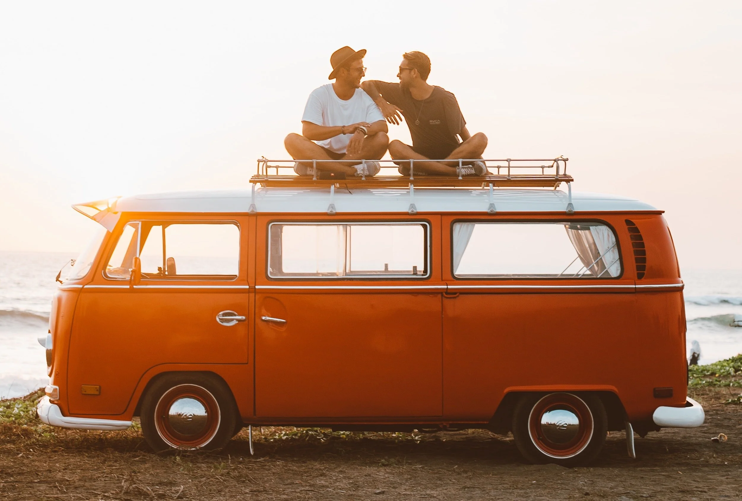 vw bus two men talking.jpg