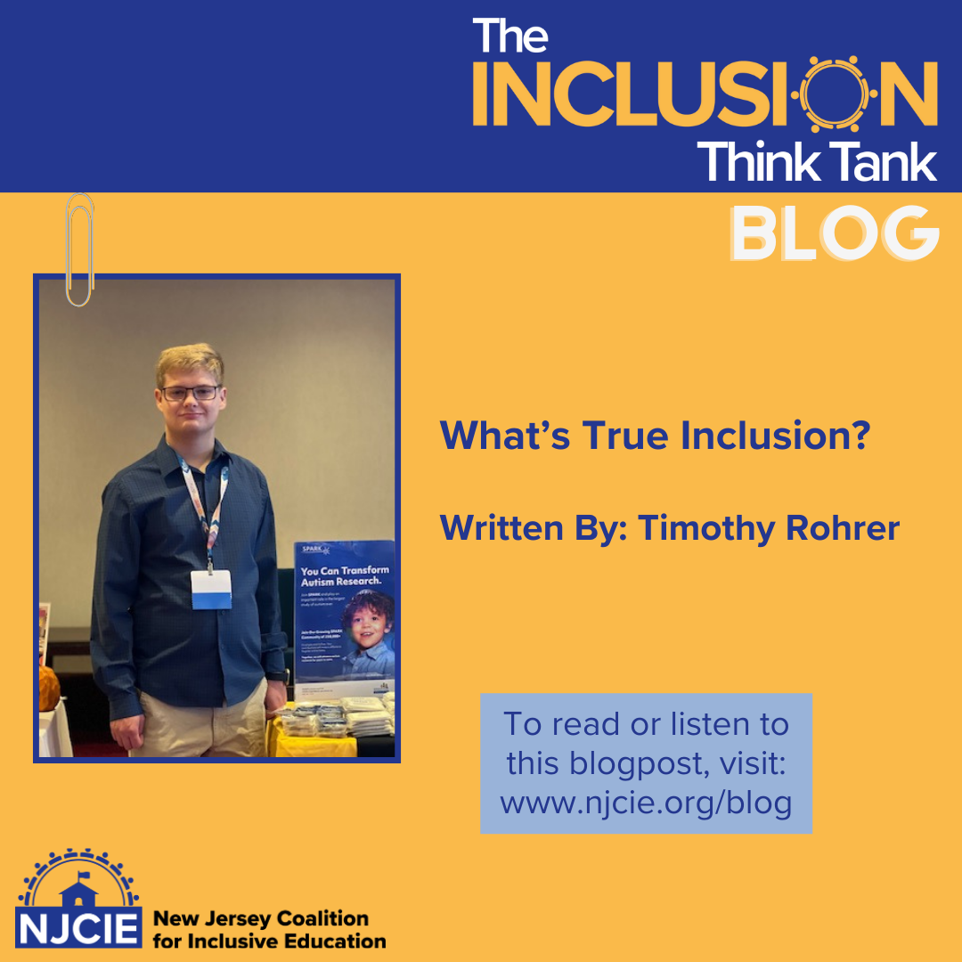 What’s True Inclusion? By Timothy Rohrer