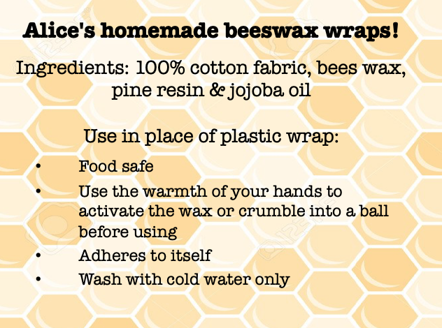  These wax wraps will last several months! Just make sure you only wash them with mild dish soap and cold water. Heat will melt the wax and remove it from the cloth. 