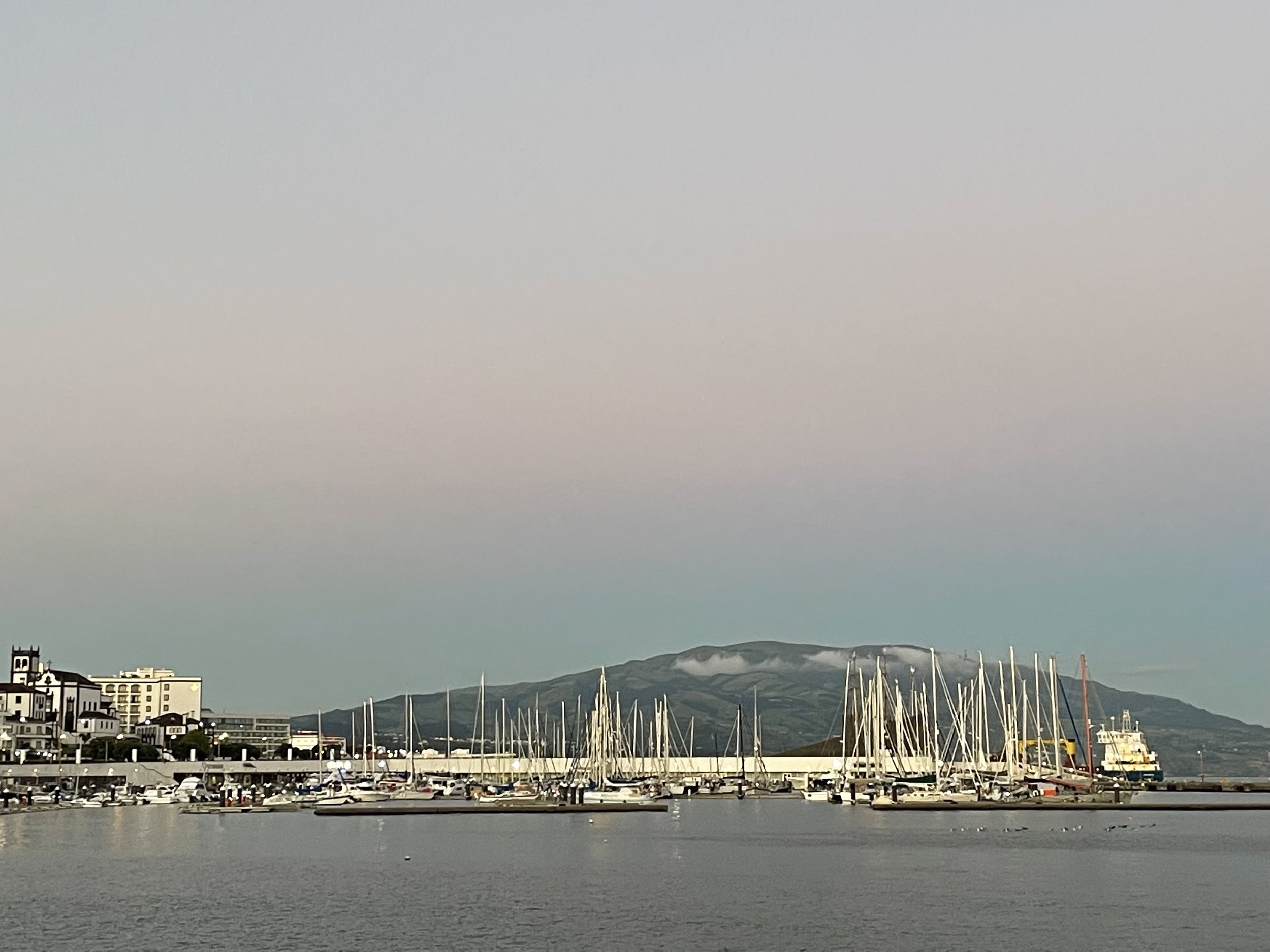 Quiet evening, Ponta Delgada Marina
