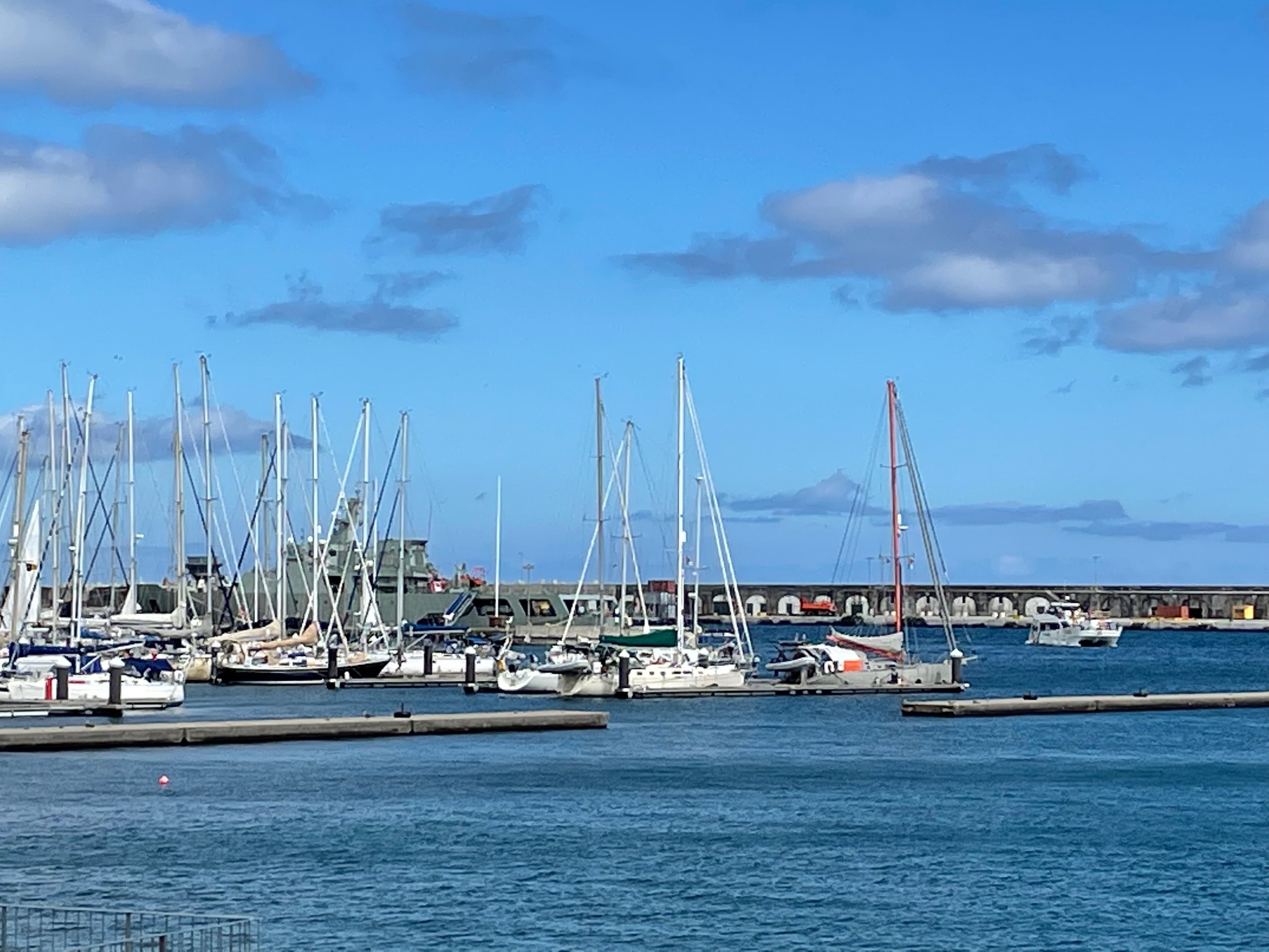 S/V Sargo and S/V Twig patiently waiting for our weather window