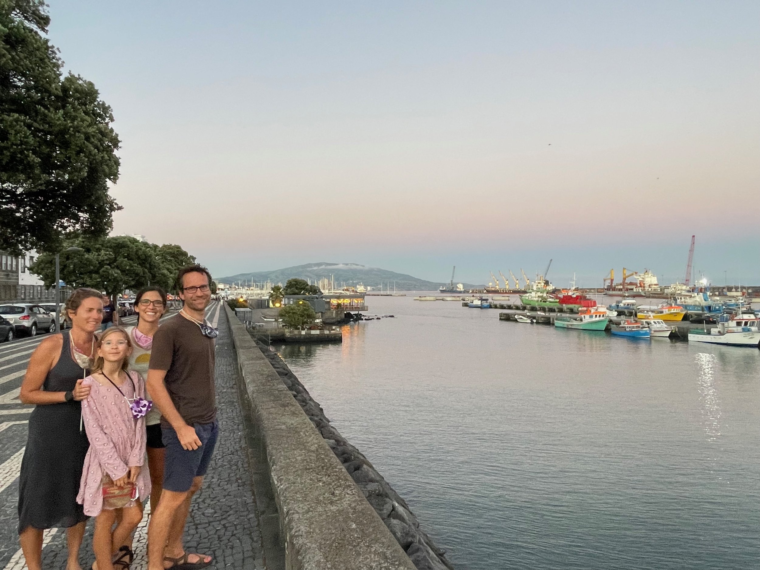 Ponta Delgada evening stroll