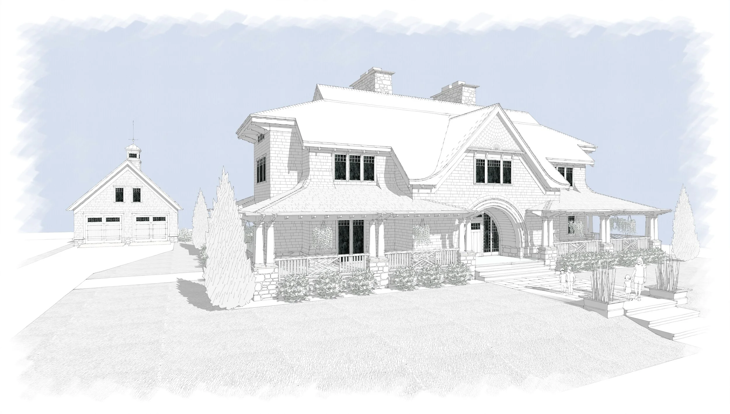  SEK Architects designed new home in Spring Lake, NJ 