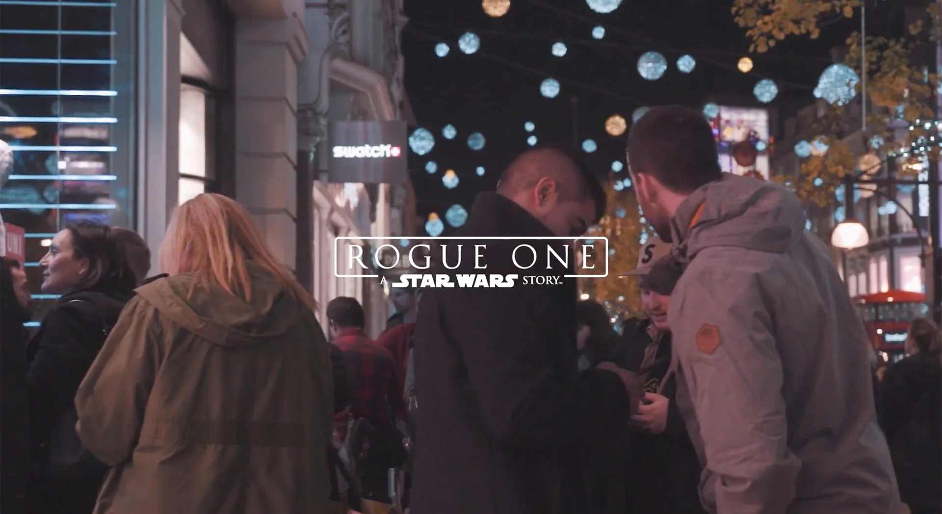   100 lucky galactic fans won entry to the exclusive Rogue One launch event at Uniqlo's flagship 311 store 