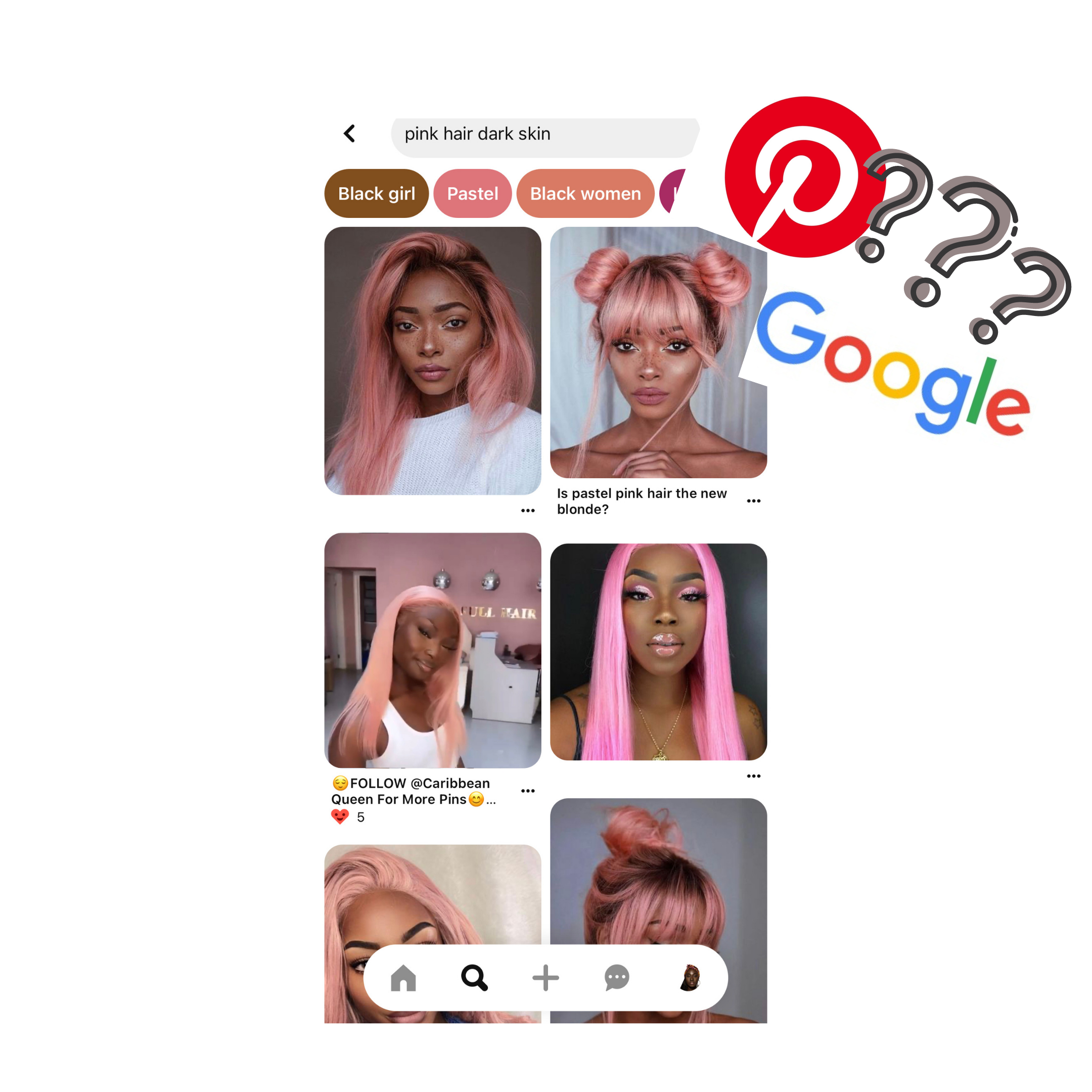 It’s time for a Black and POC Pinterest: I’m tired of adding “black” at the end of my image search