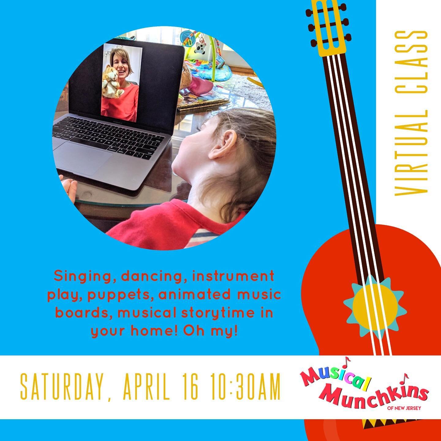 🎶 Ridgewood Library is sponsoring a free virtual music class this Saturday, April 16th  at 10:30!  Link in Bio to register! 🎶

#musicalmunchkinskids #musicalmunchkinsnj #musicalmunchkinsonline #musicalmunchkins #musicalmunchkinsclass #musicalmunchk