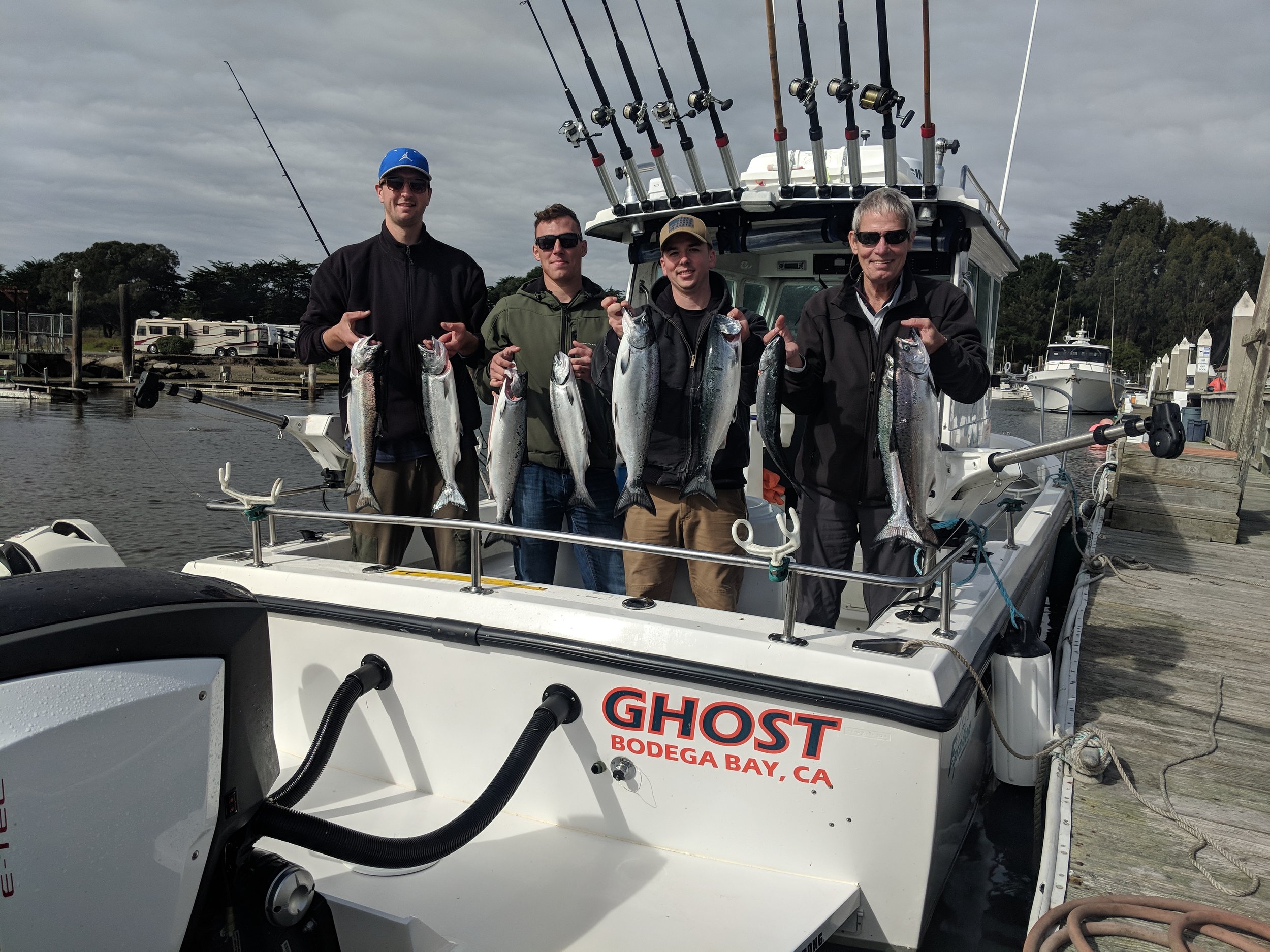 10/04 Great day salmon fishing
