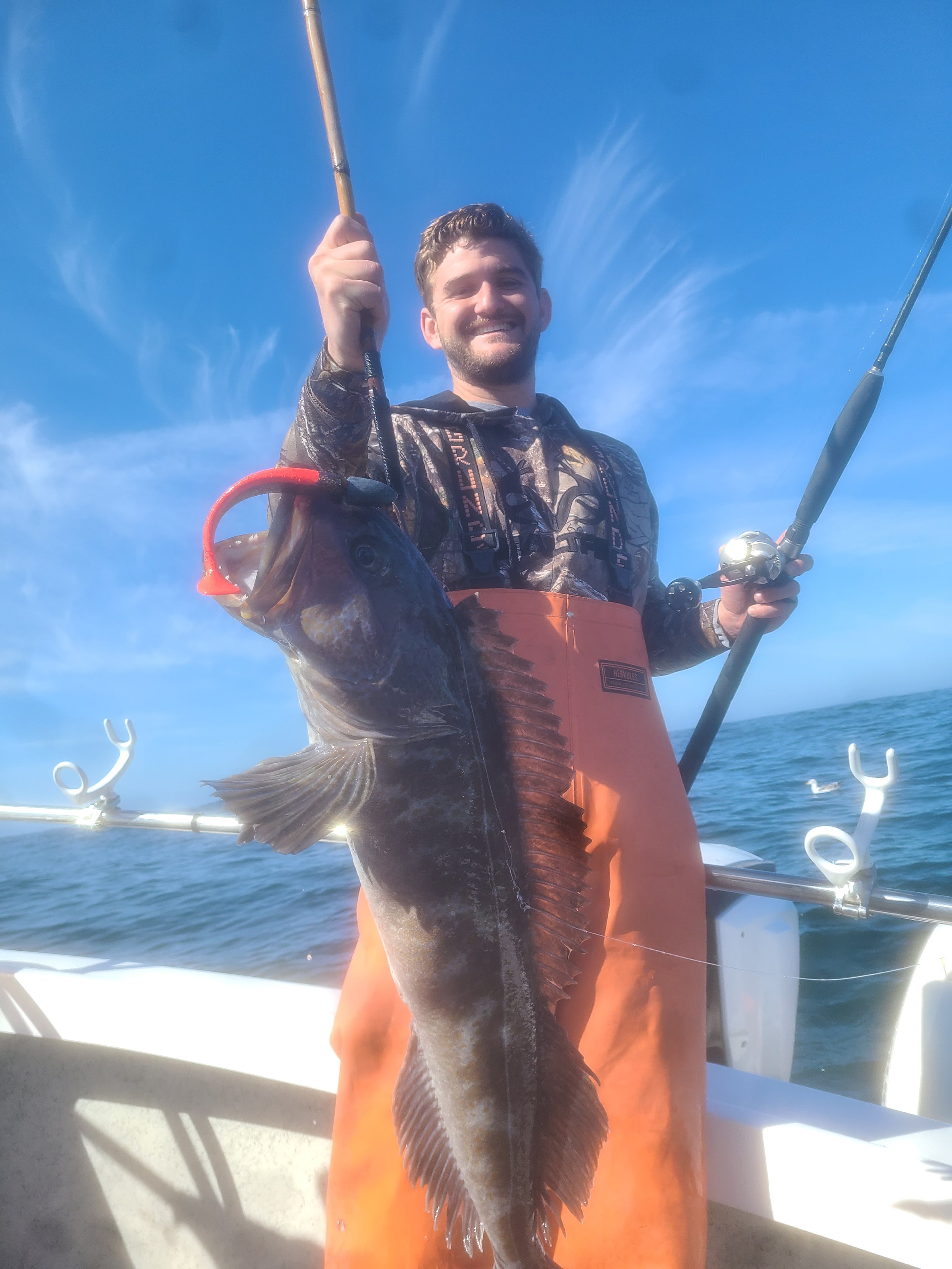 Catching Lingcod on Light Tackle