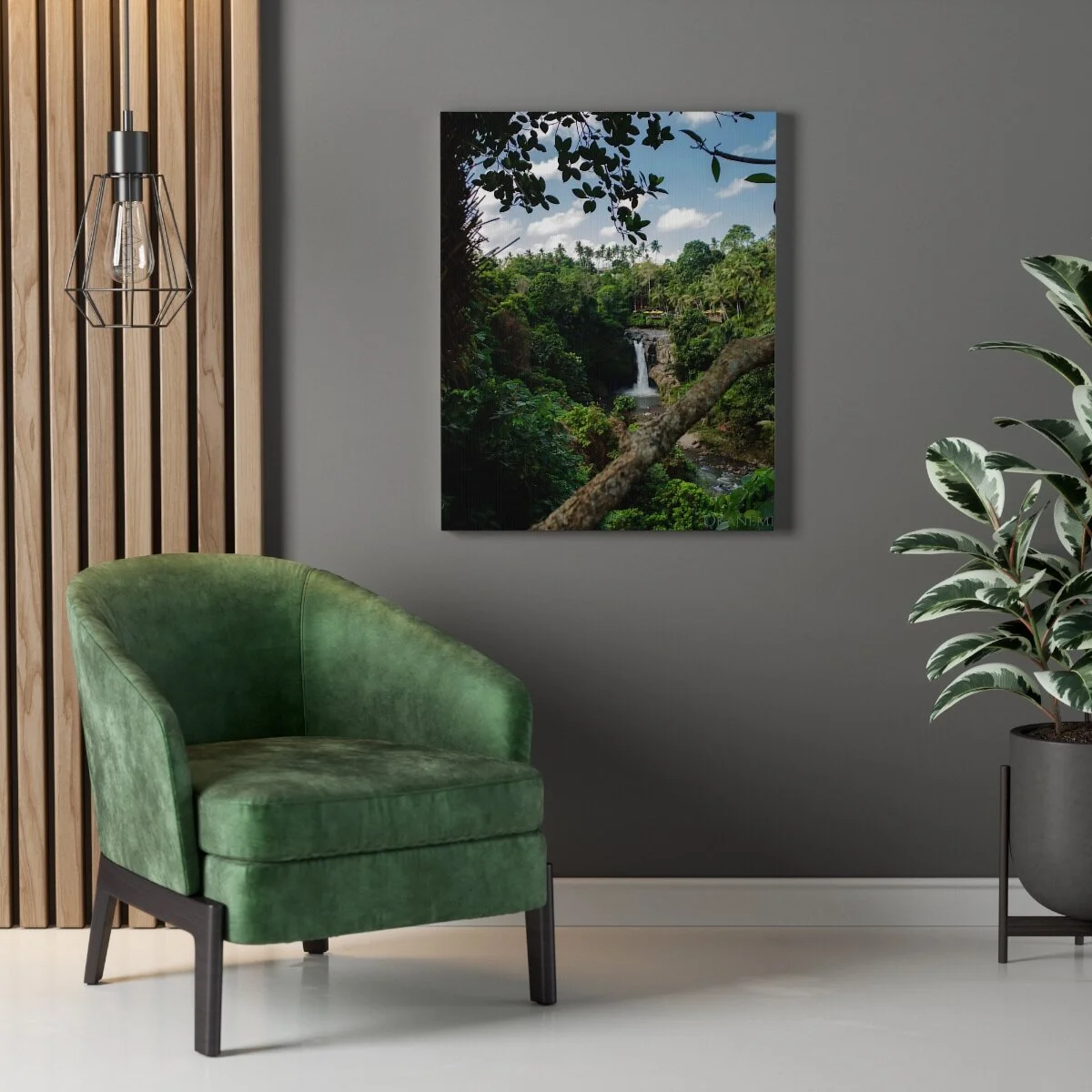 LOVE, BALI on stretched canvas