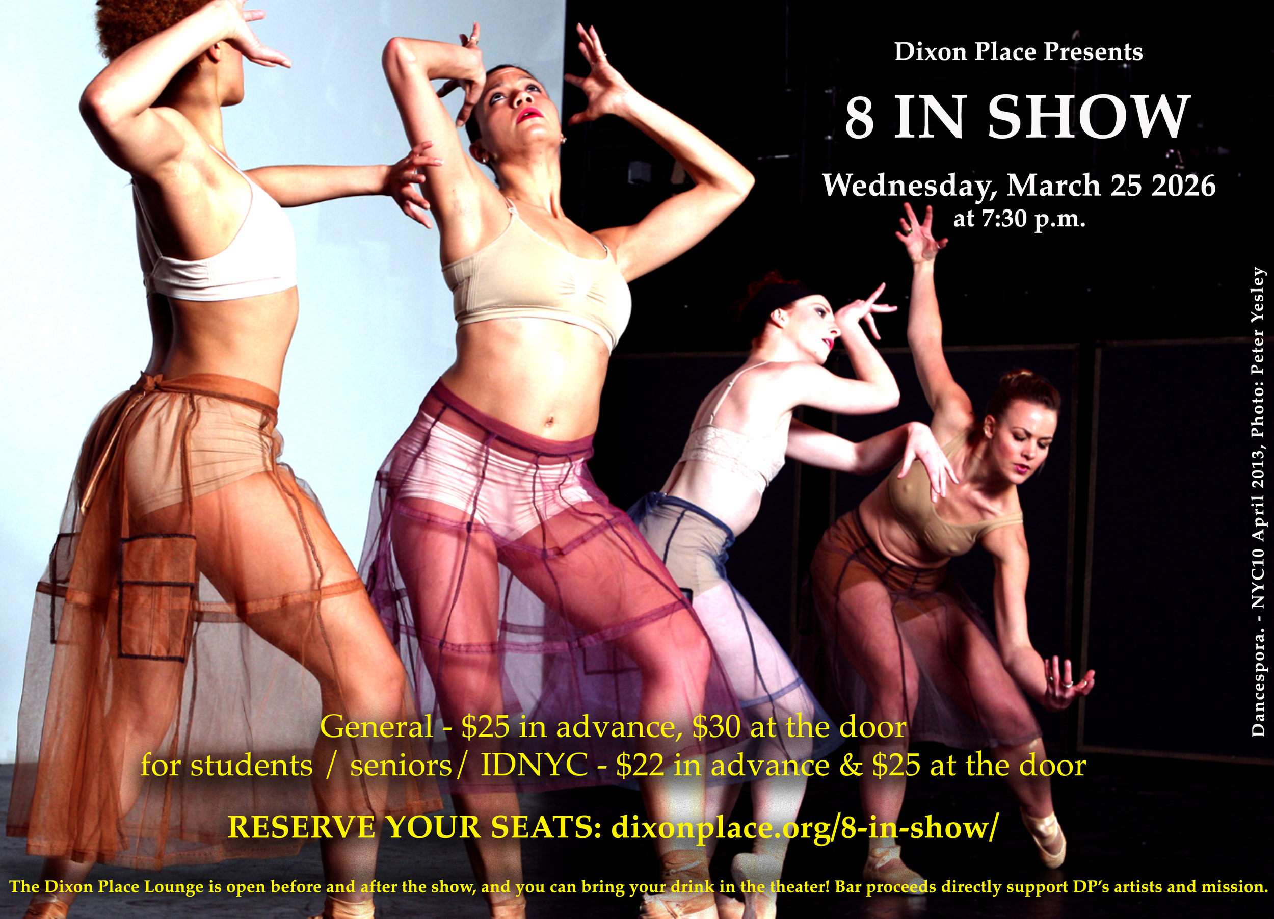 VG/DE Immeasurable at Dixon Place