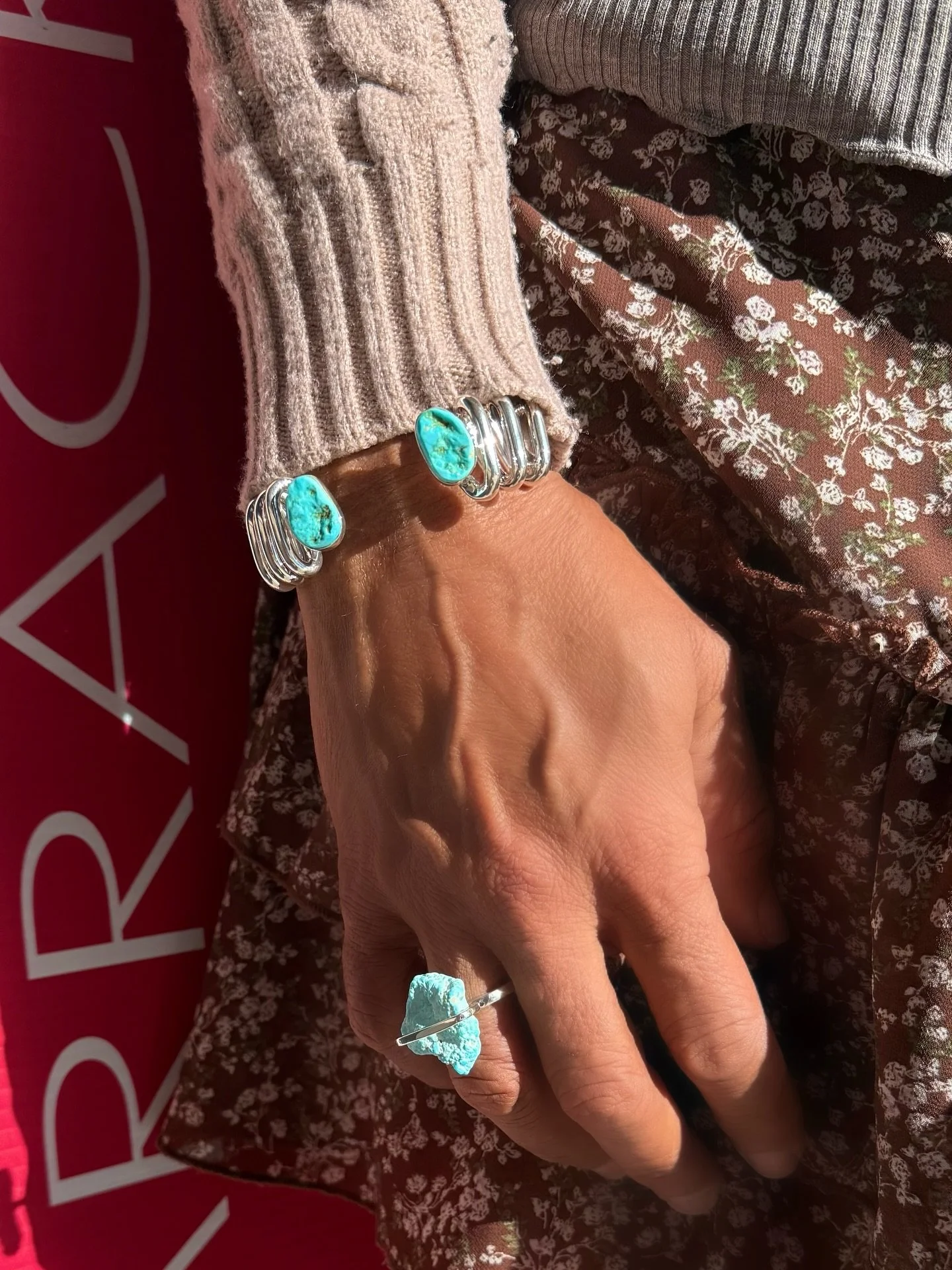 Turquoise jewelry is always a good idea 🩵 Handmade in New Mexico!