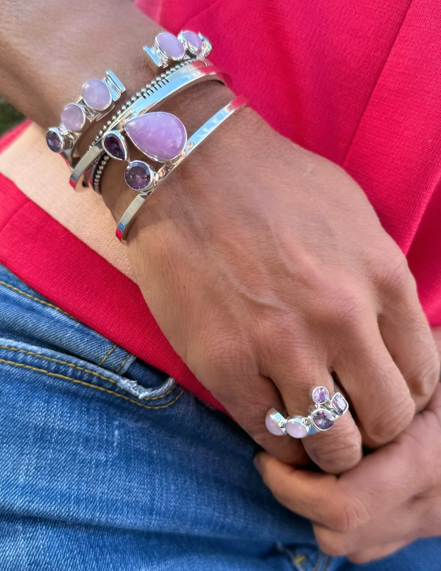 Kunzite &amp; Alexandrite 🌷 Come see our new Spring jewelry &amp; gift arrivals!! 💐