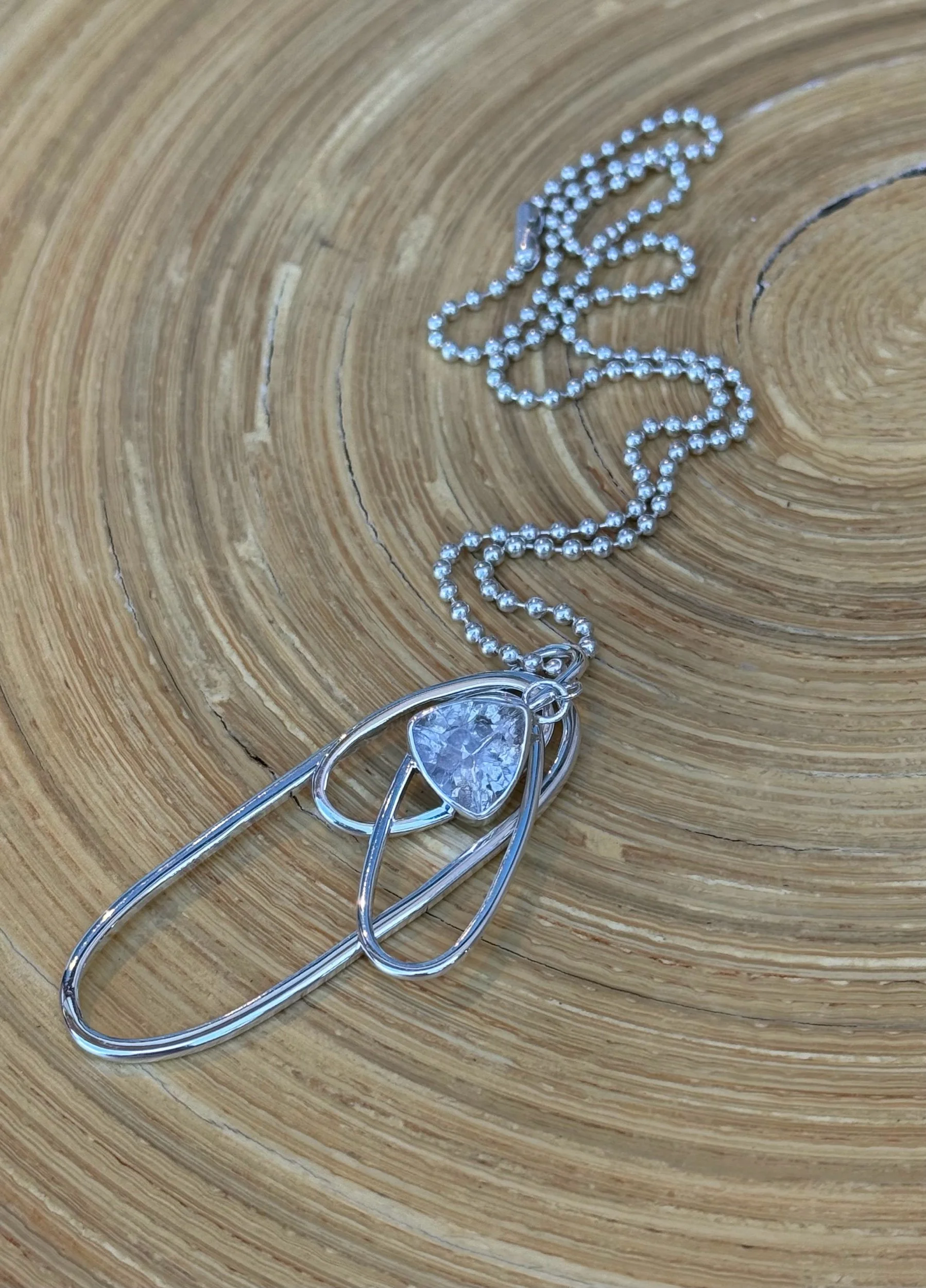 N108 Morganite Necklace