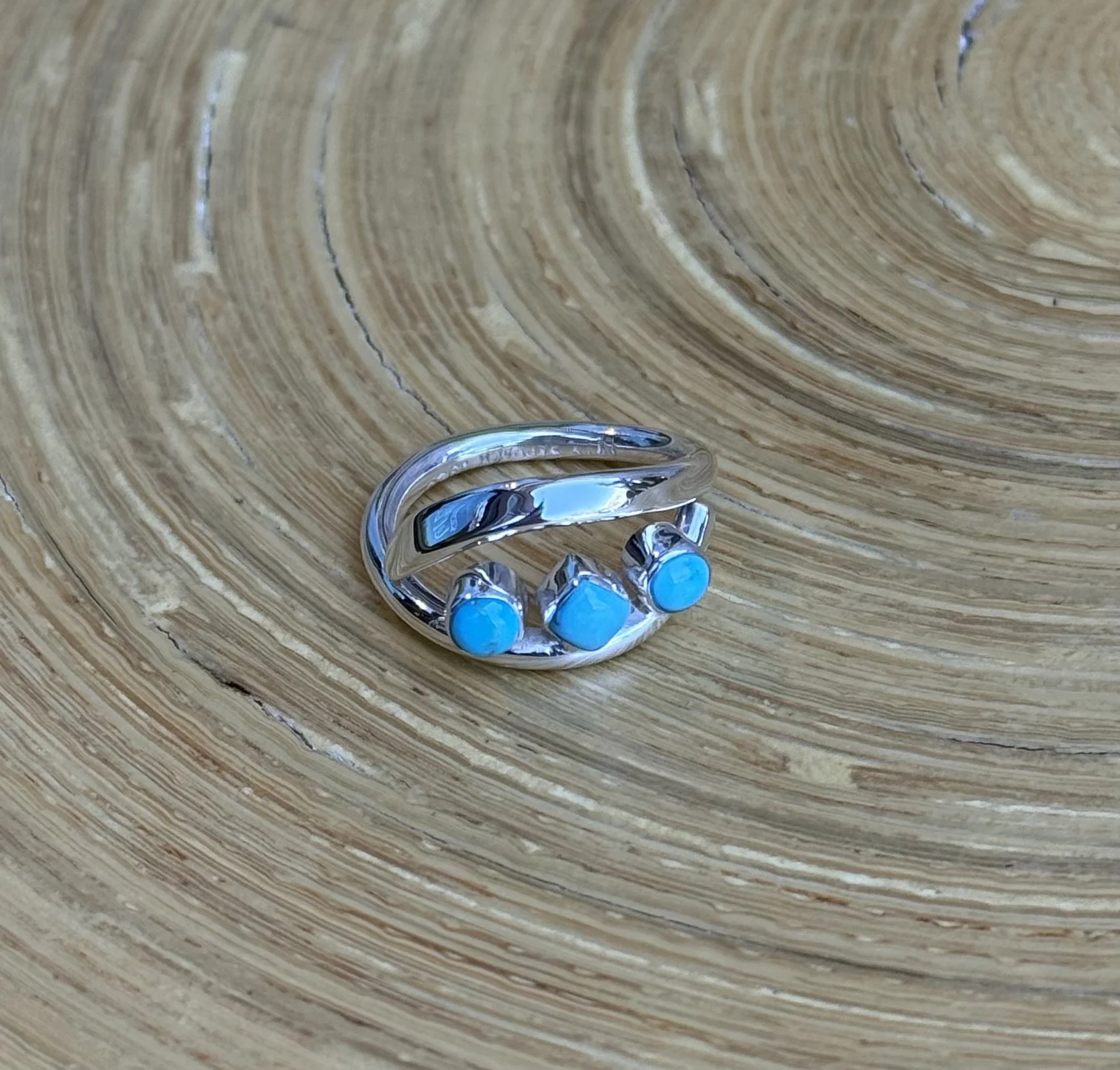 NEW DESIGN R231 Sleeping Beauty Turquoise Ring