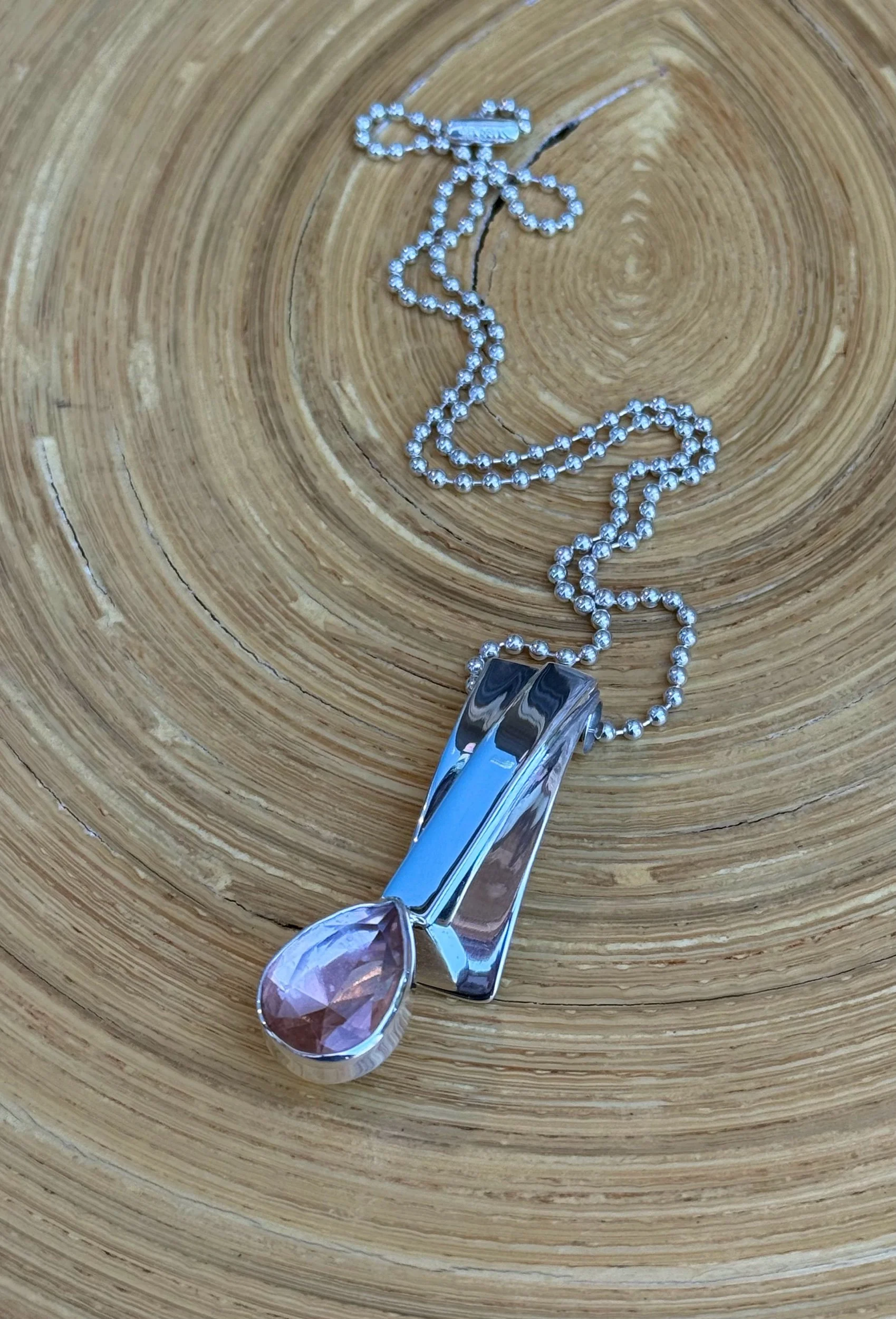 N81 Morganite Necklace