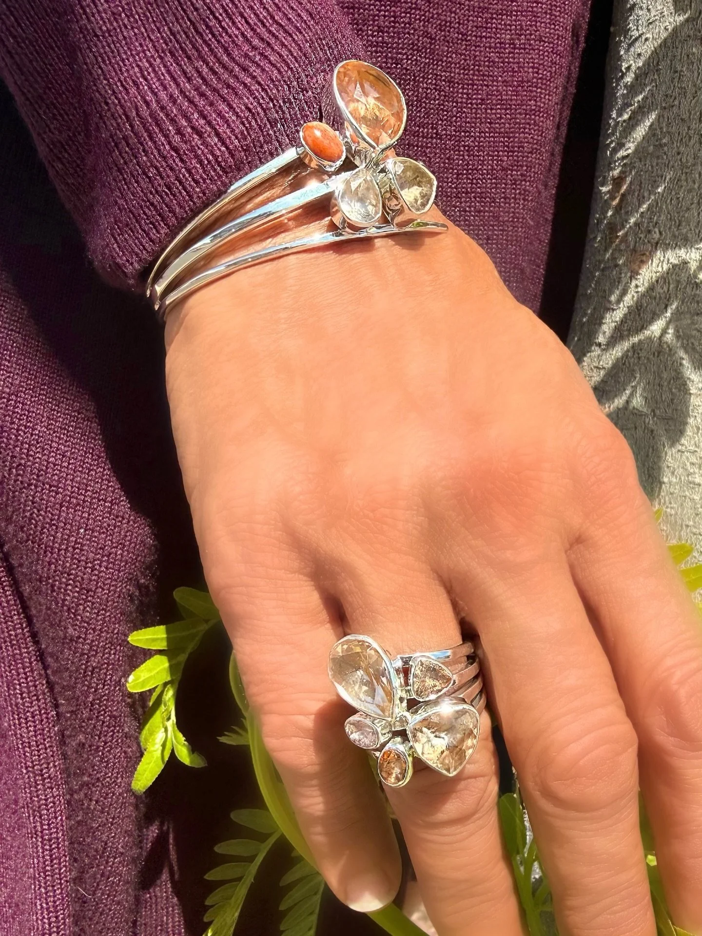 Timeless faceted morganite with effortless versatility. Come discover this beautiful collection in person ✨