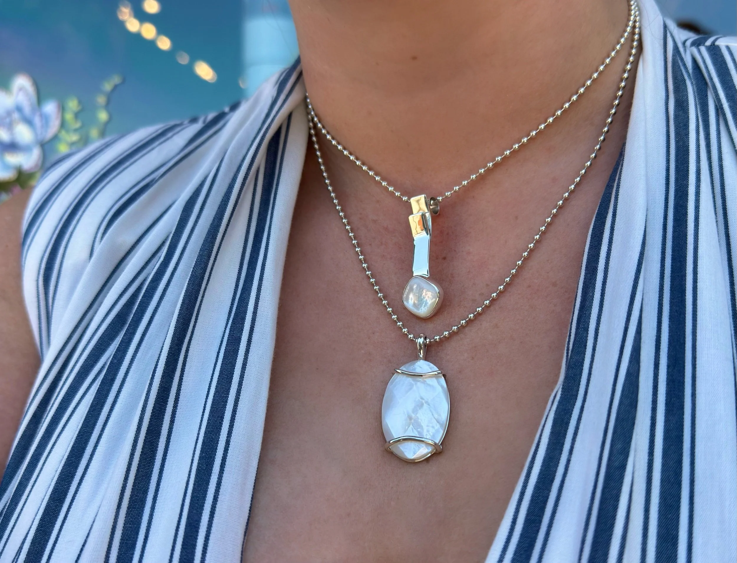 N75 Mother of Pearl Necklace