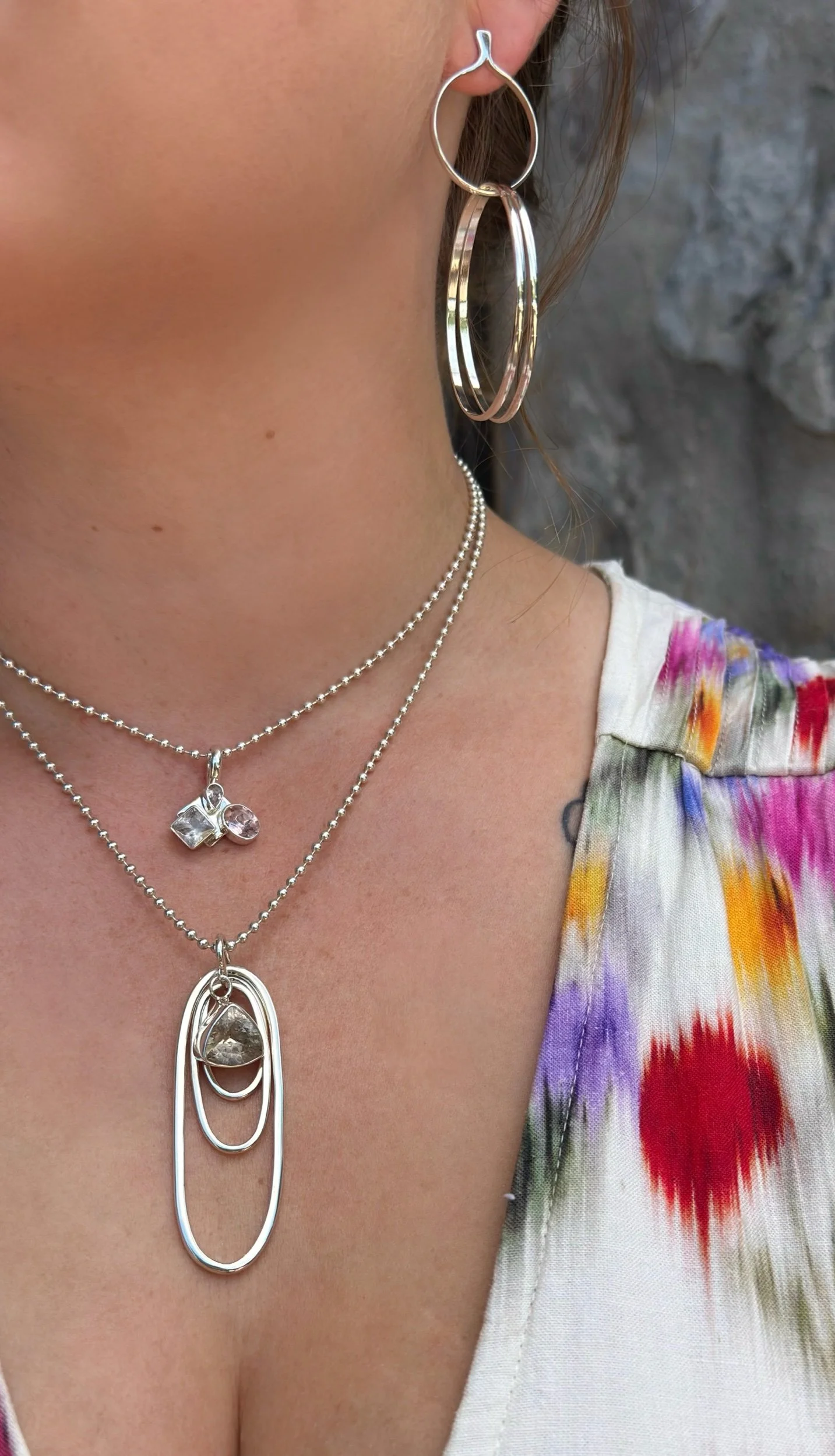 N108 Morganite Necklace