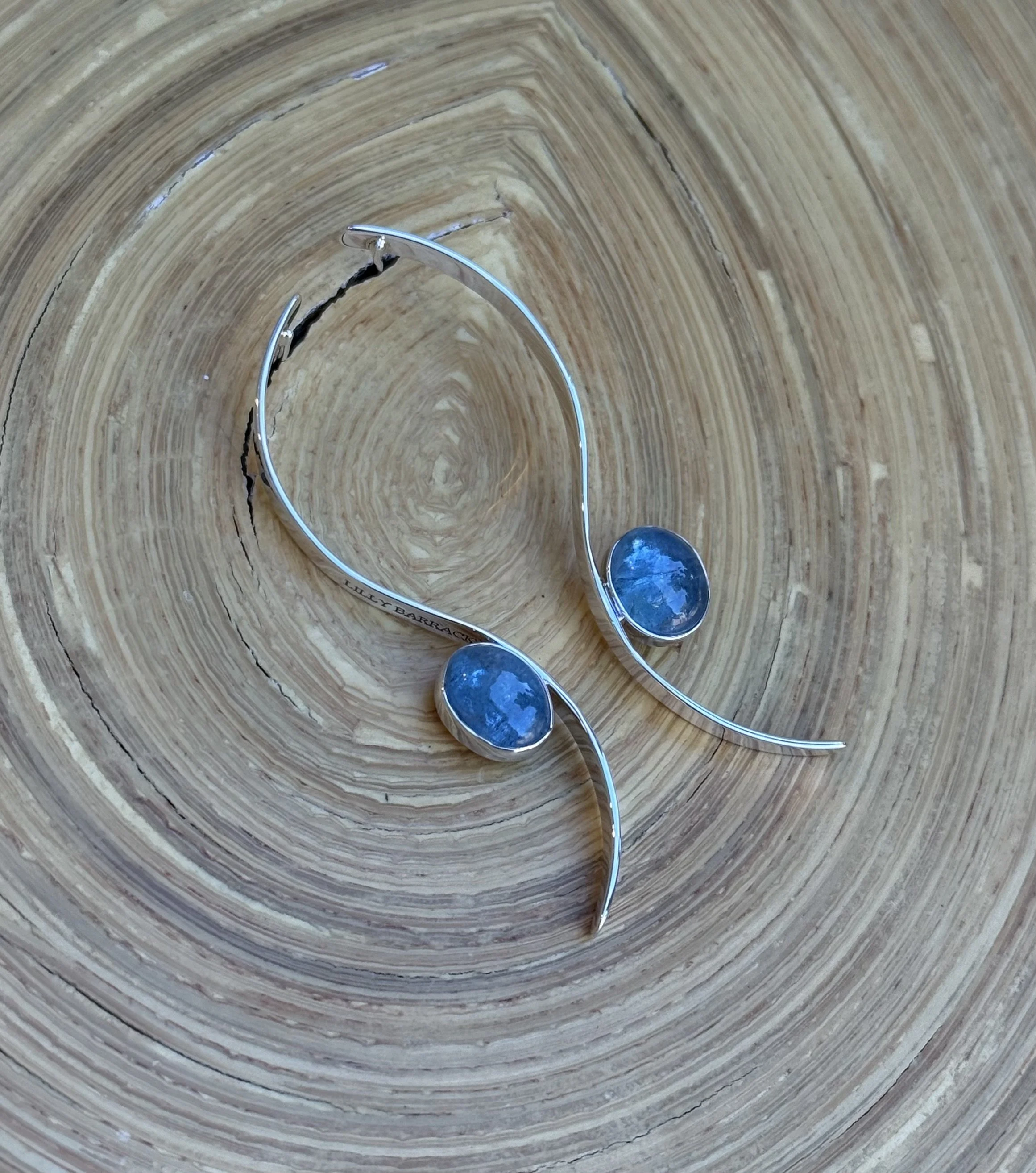 E79L Aquamarine Earrings