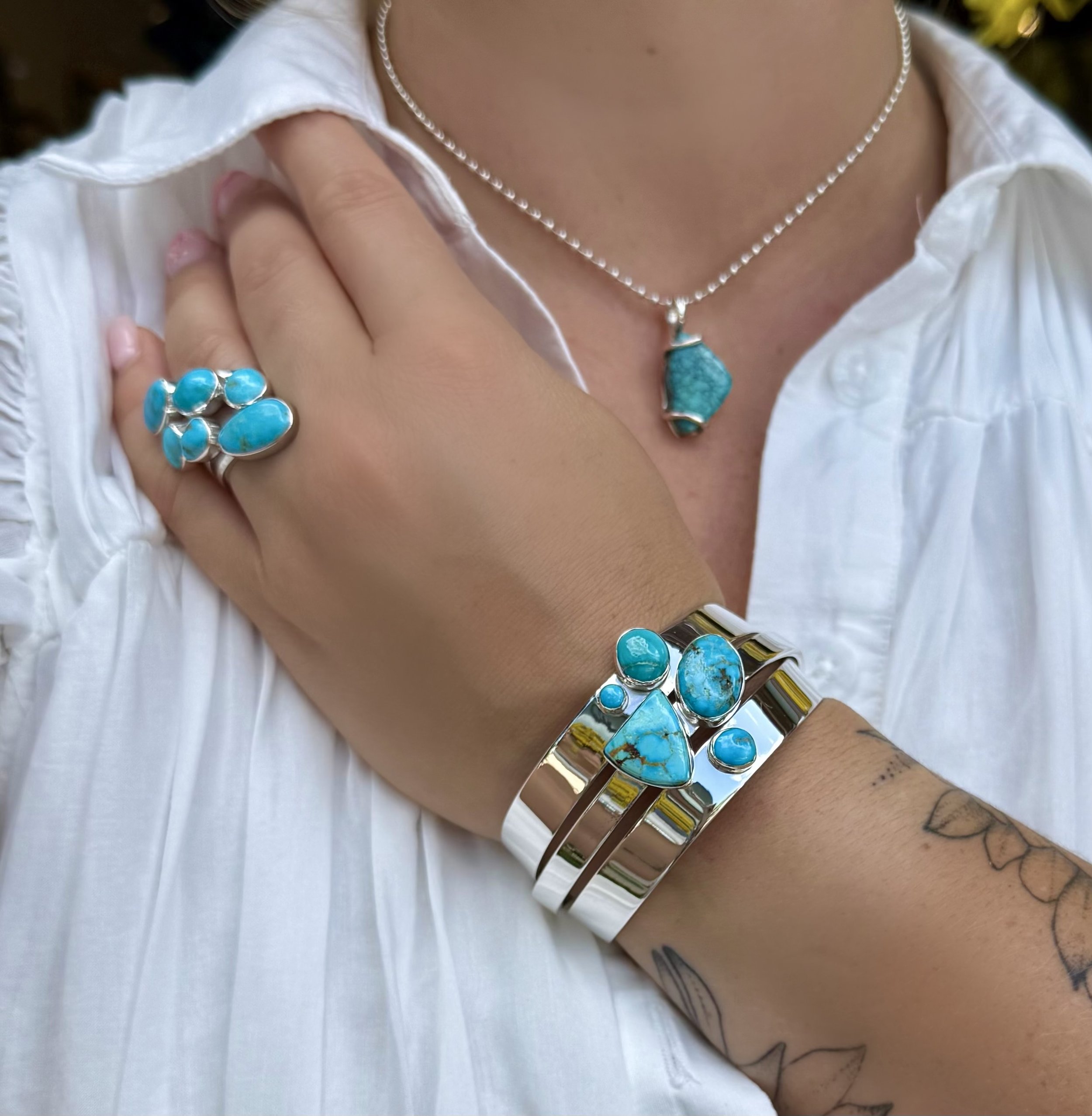 Rare Appaloosa Turquoise Bracelet B44