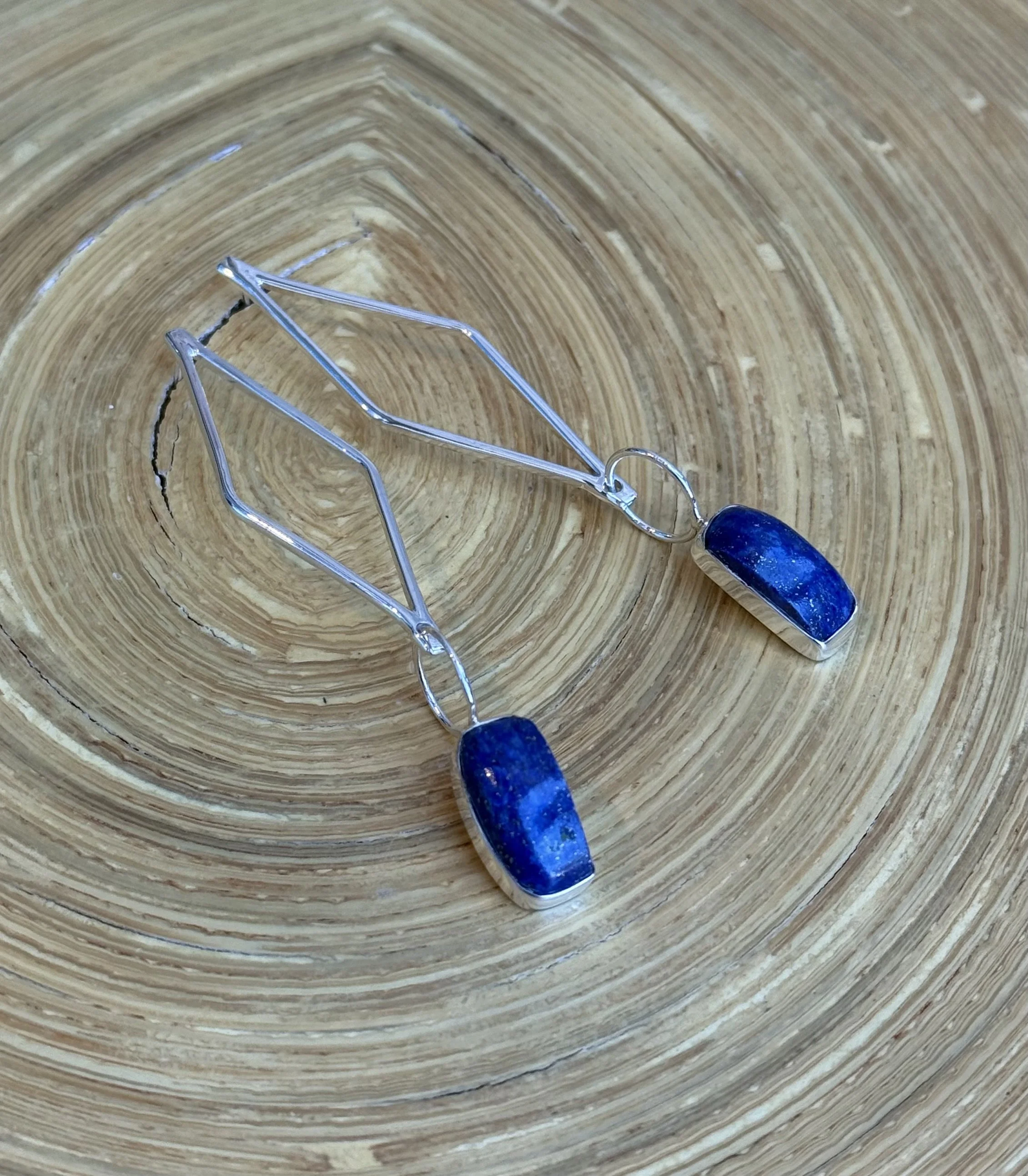 E124 Lapis Earrings