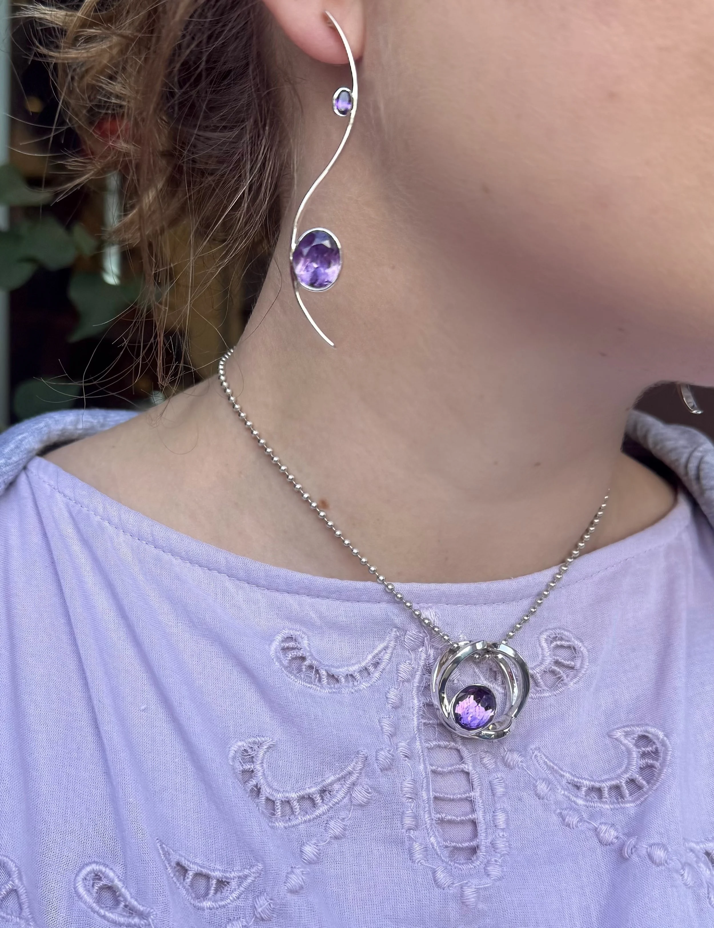 N40 Amethyst Necklace