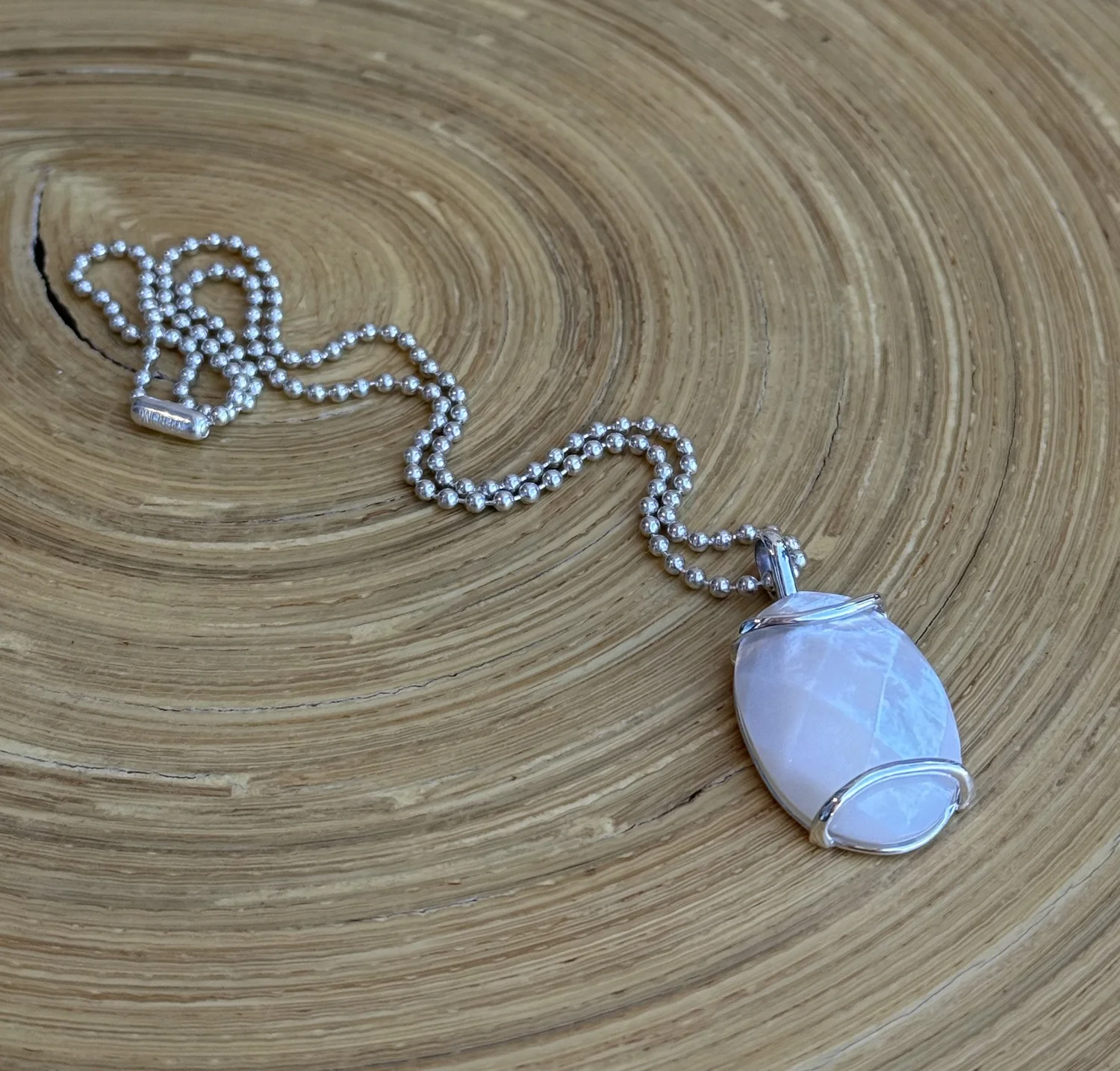 N75 Mother of Pearl Necklace — Lilly Barrack Seasoned artist
