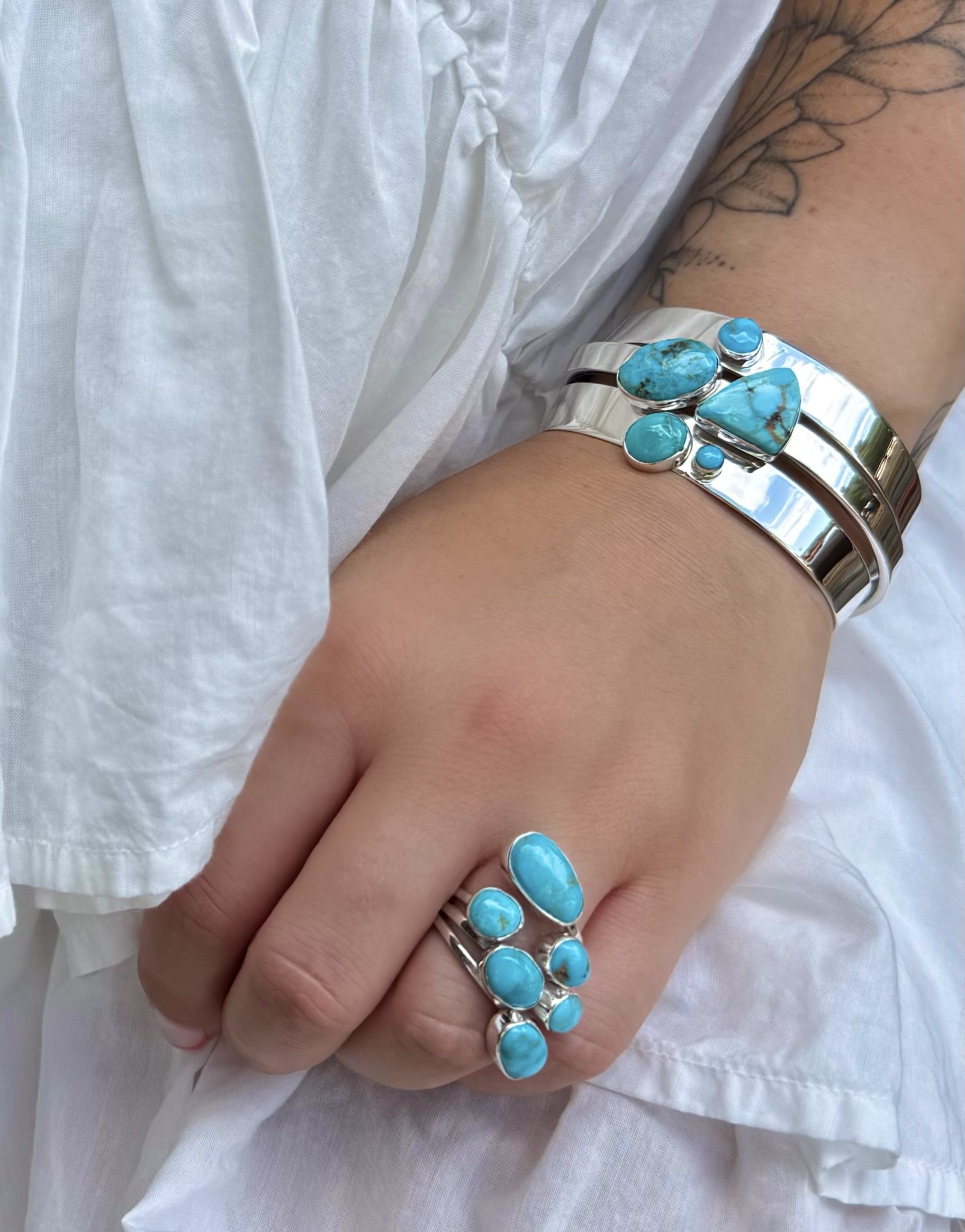 Sleeping Beauty Turquoise Ring R161
