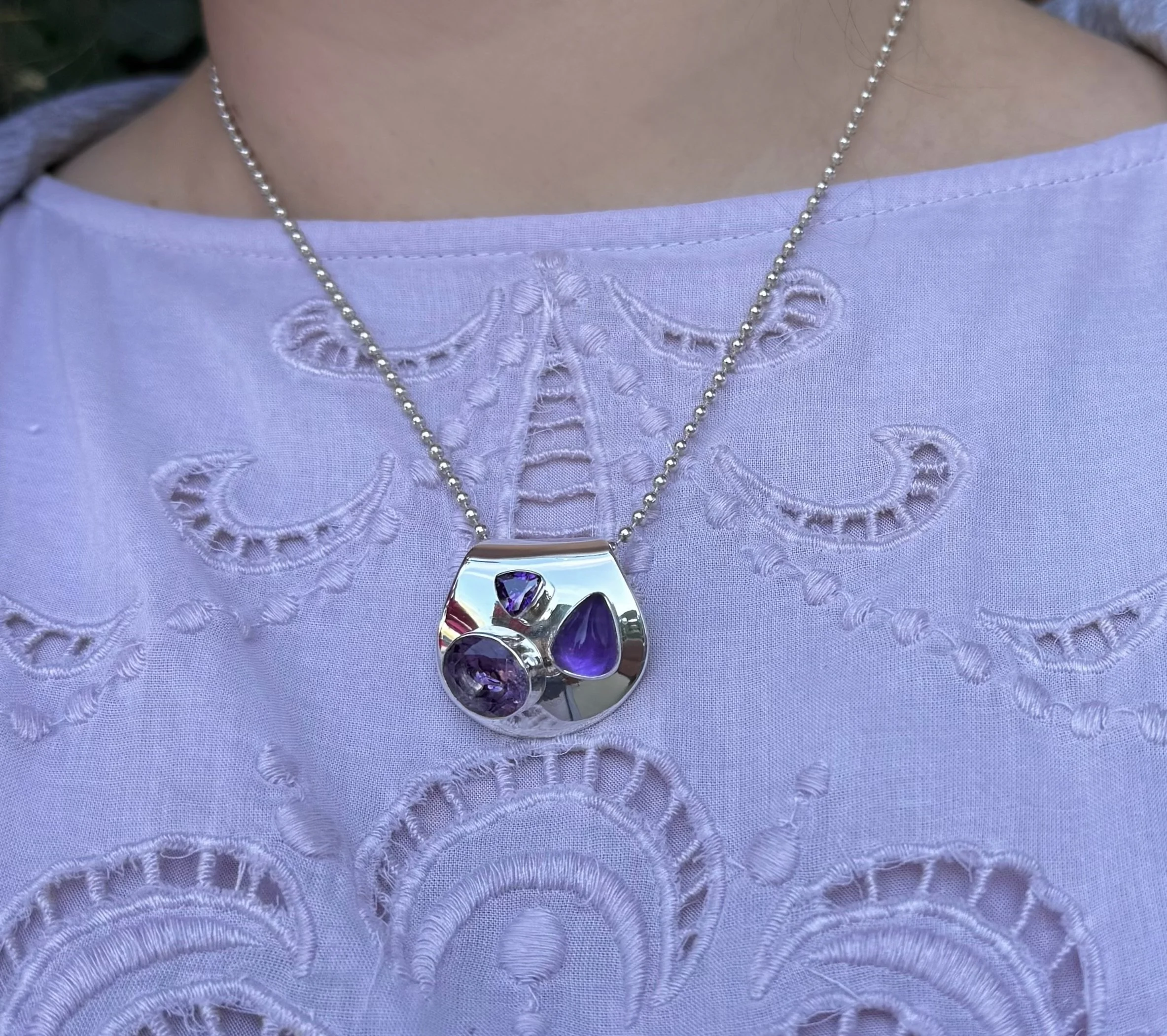 N44 Amethyst Necklace