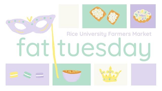 Next Tuesday, Feb. 25, is our Fat Tuesday Market Party! Go to the bio for more info.