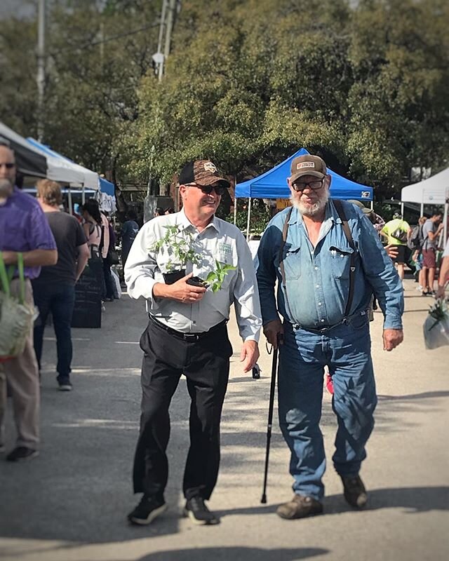 Can&rsquo;t have a market without a farmer and a supporter. #ricefarmersmarket