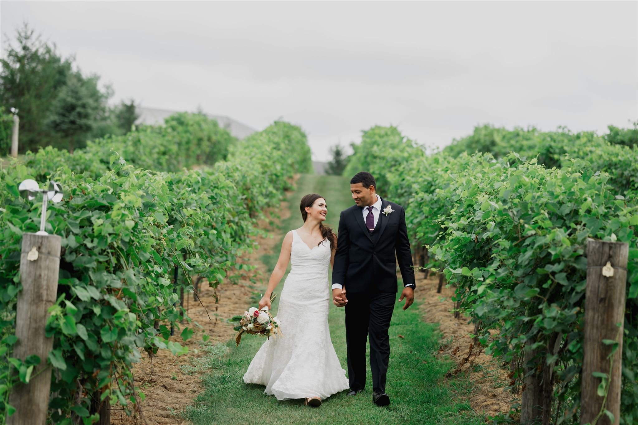 amanda + rich | fireside winery tent wedding 