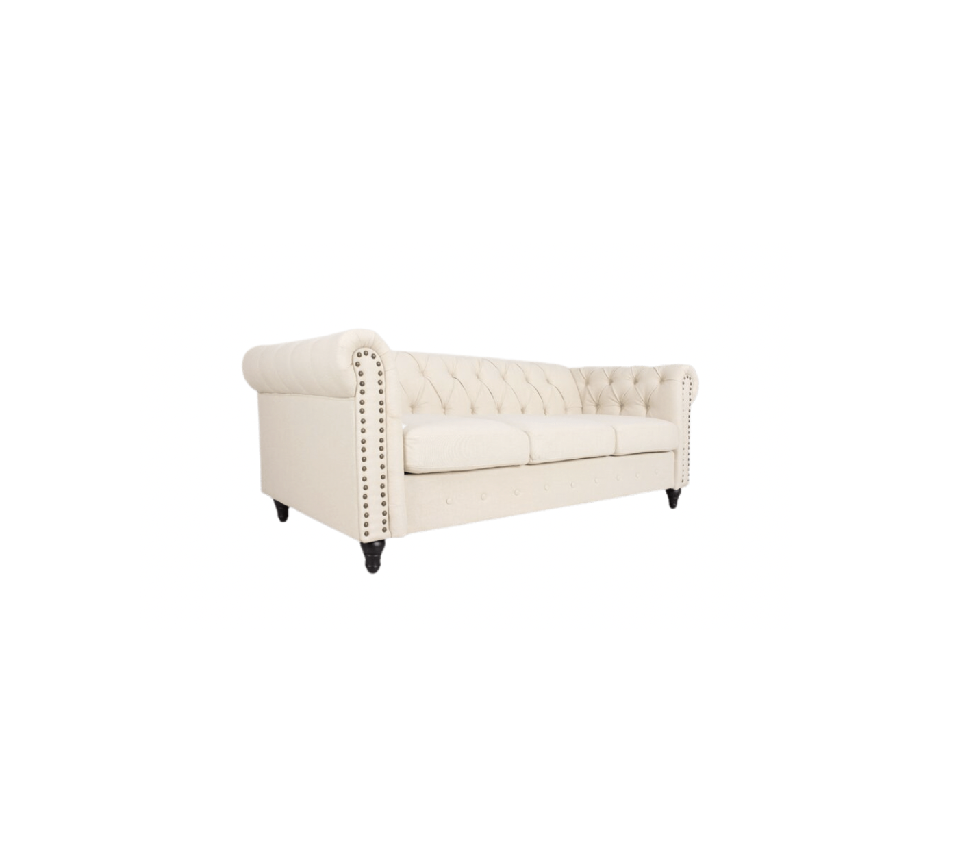 Alexandra | modern ivory sofa