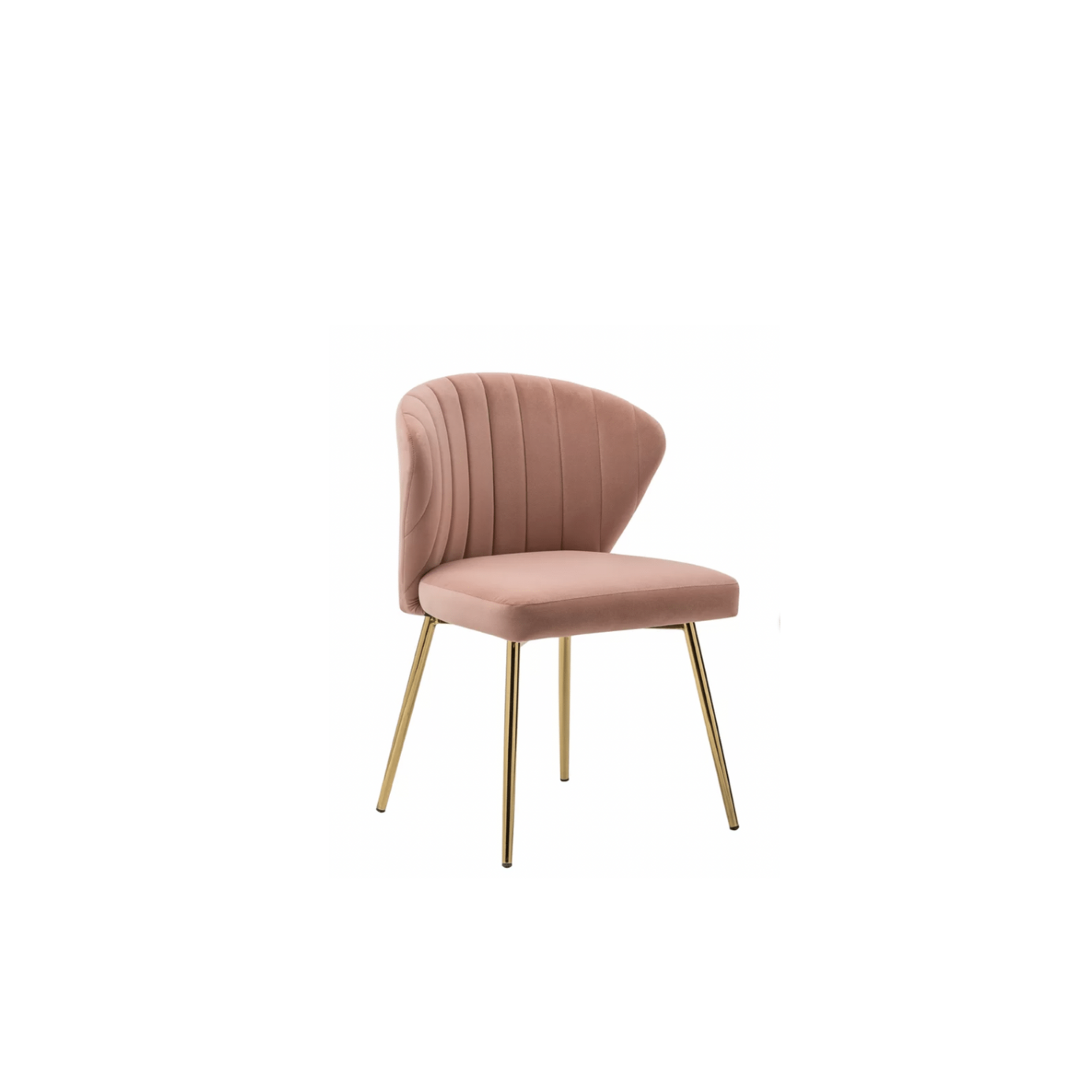 Josie | pink velvet chair